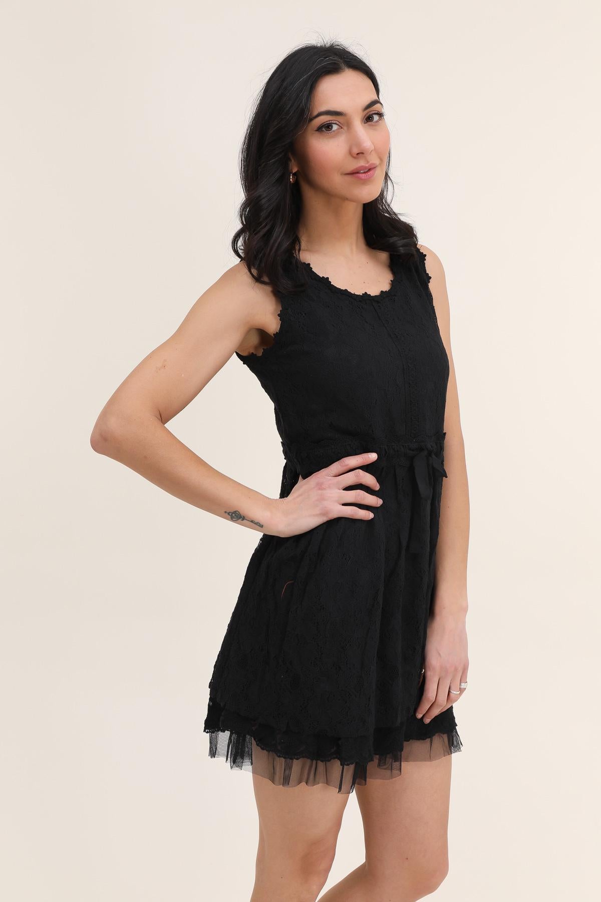 Sonia lace skater dress
