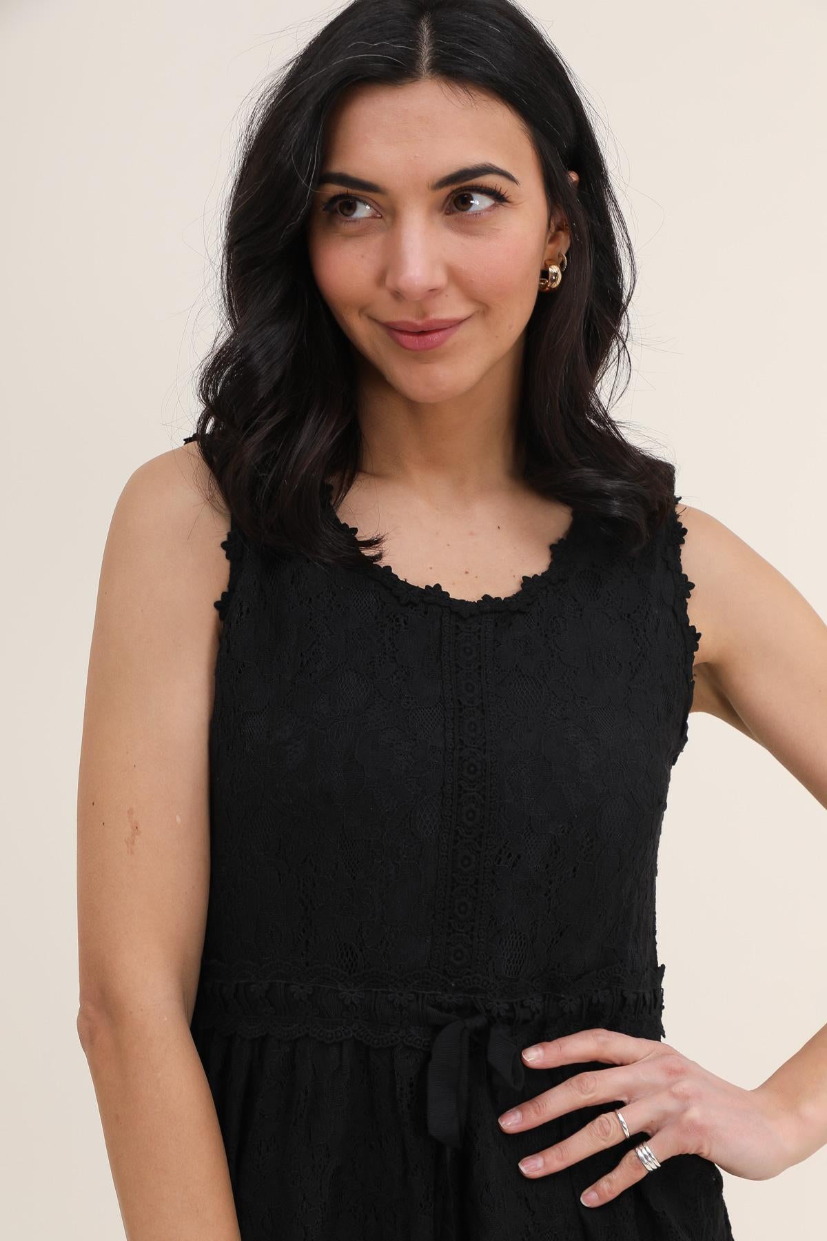 Sonia lace skater dress