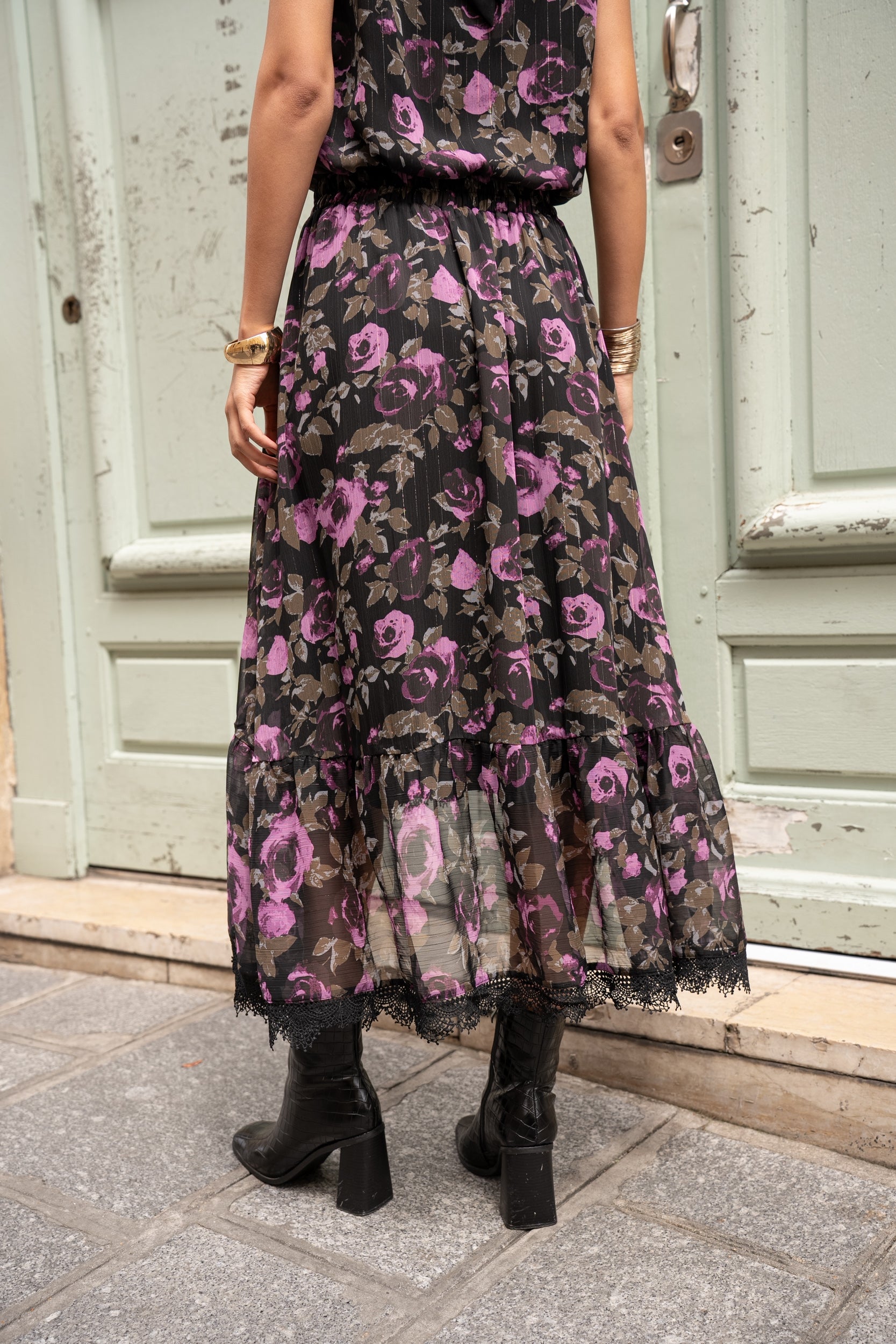 Jupe September fleuri