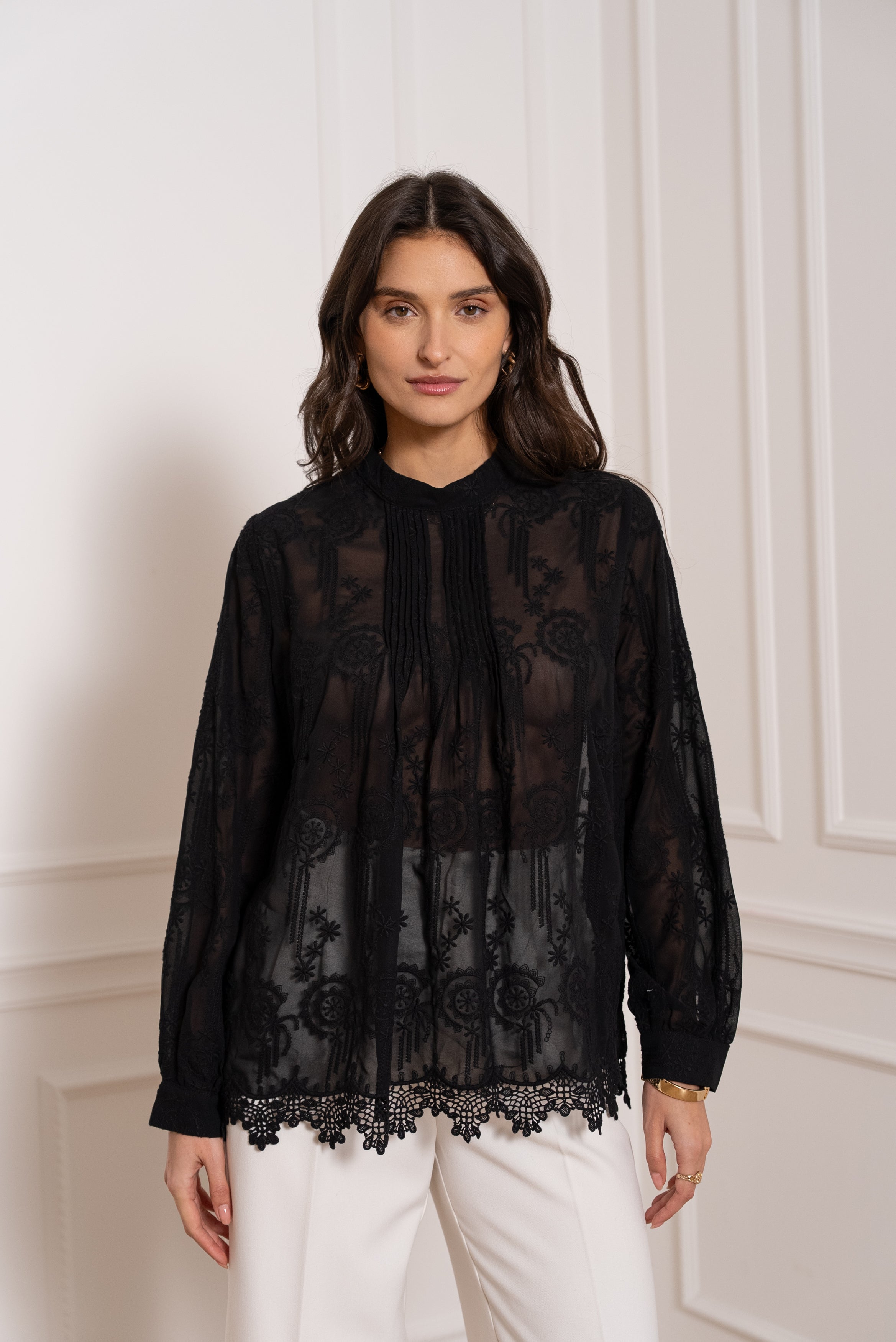 Blouse Louise broderie anglaise