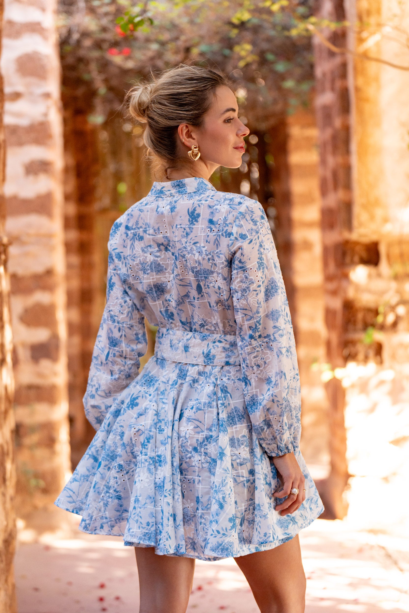 Sonia cotton skater dress