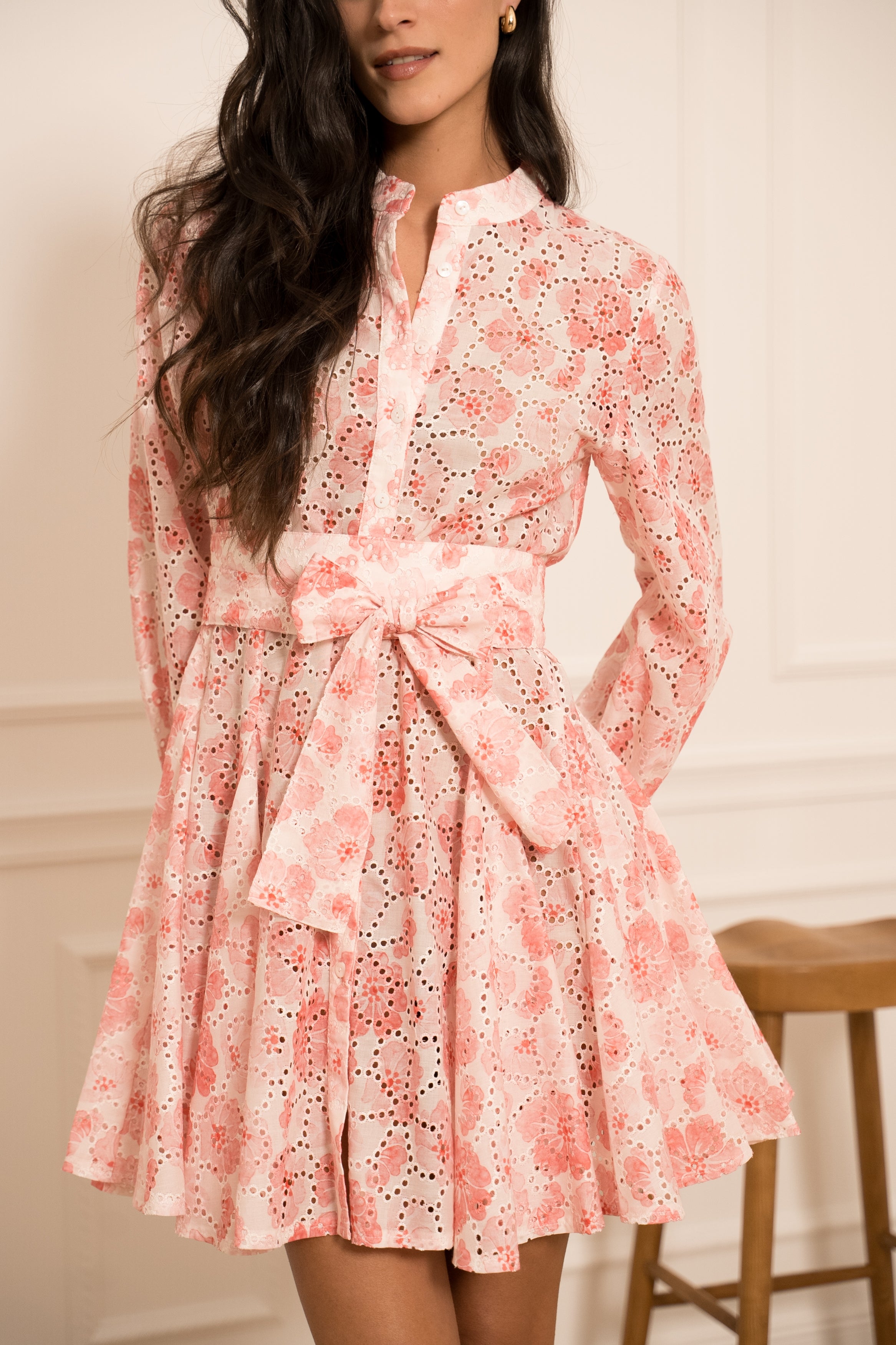 Sonia lace skater dress