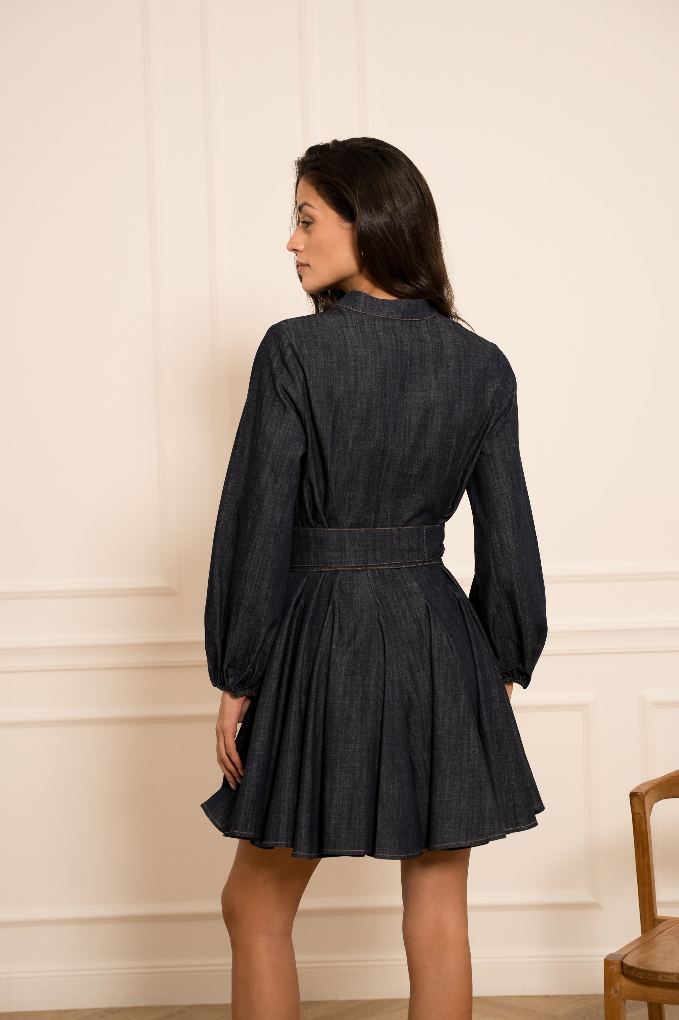 Robe patineuse Sonia denim