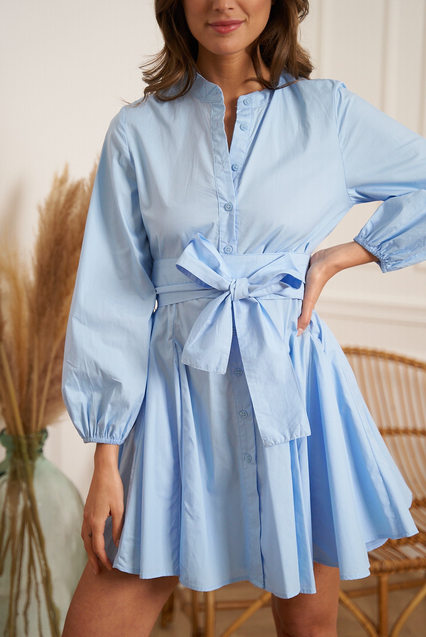 Sonia cotton skater dress