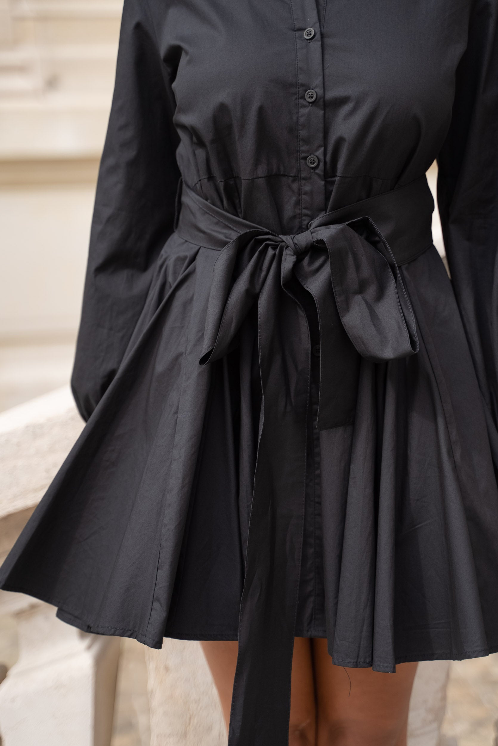 Robe Sonia patineuse en popeline coton