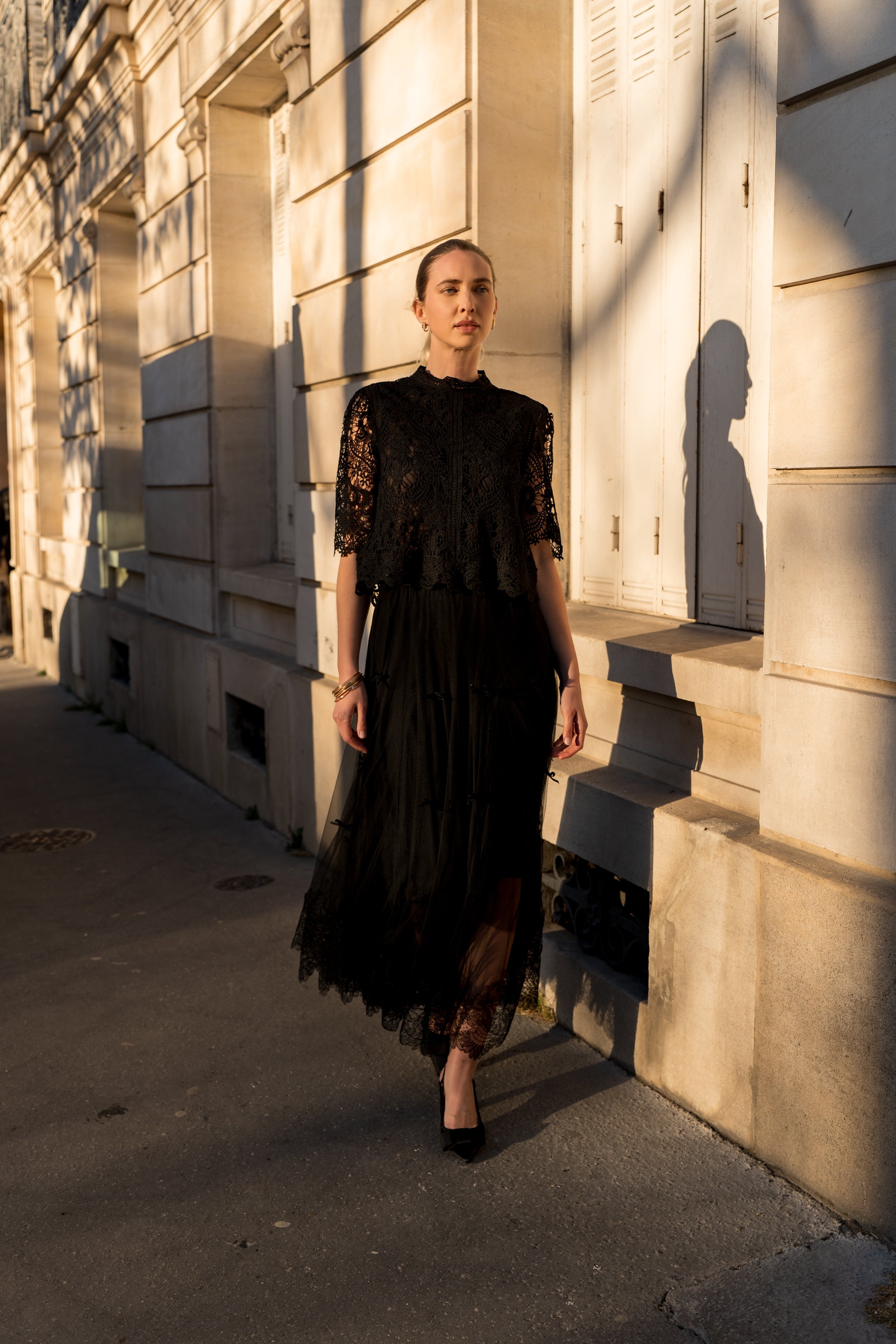 Eléanore lace blouse