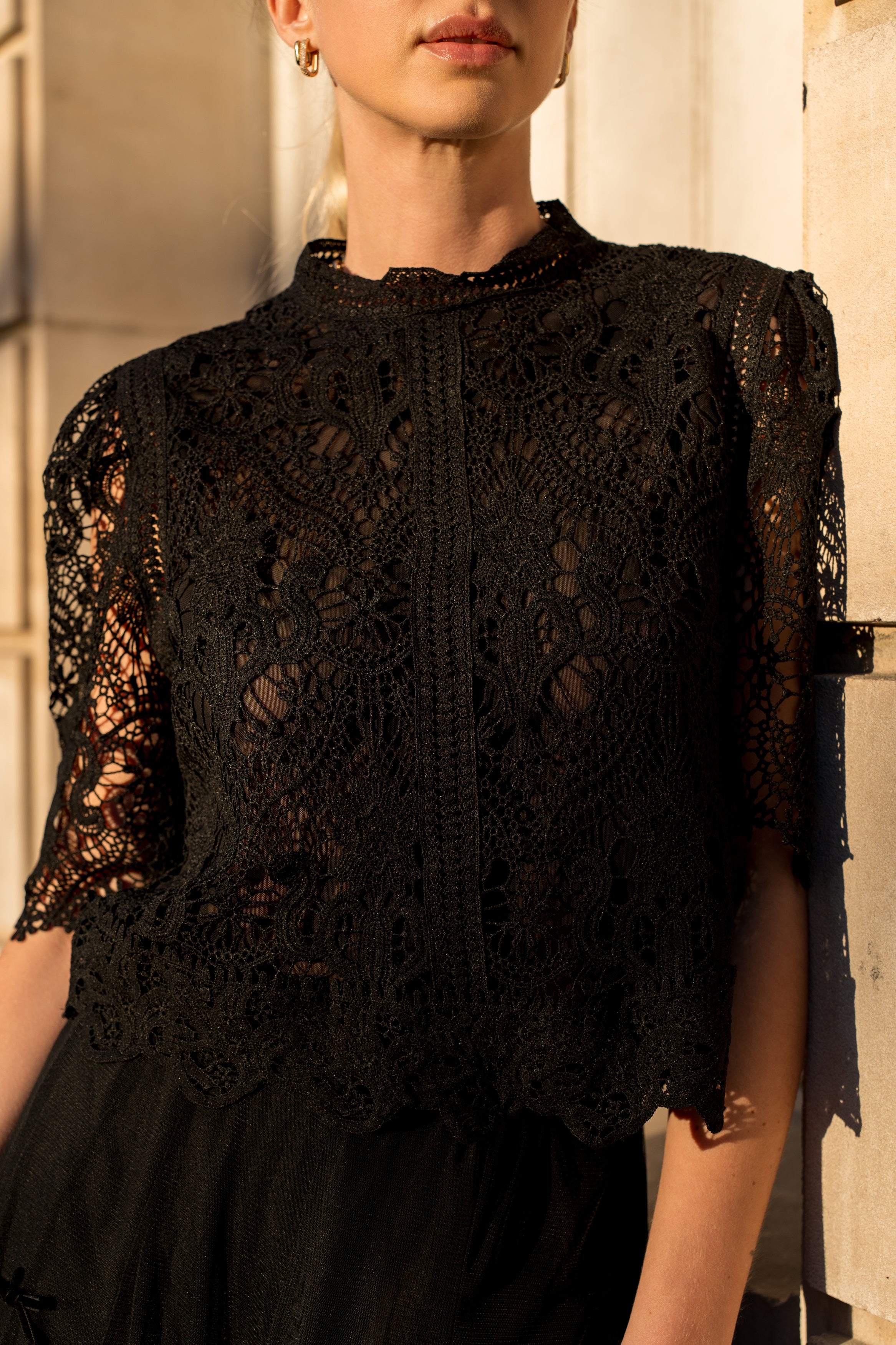 Eléanore lace blouse