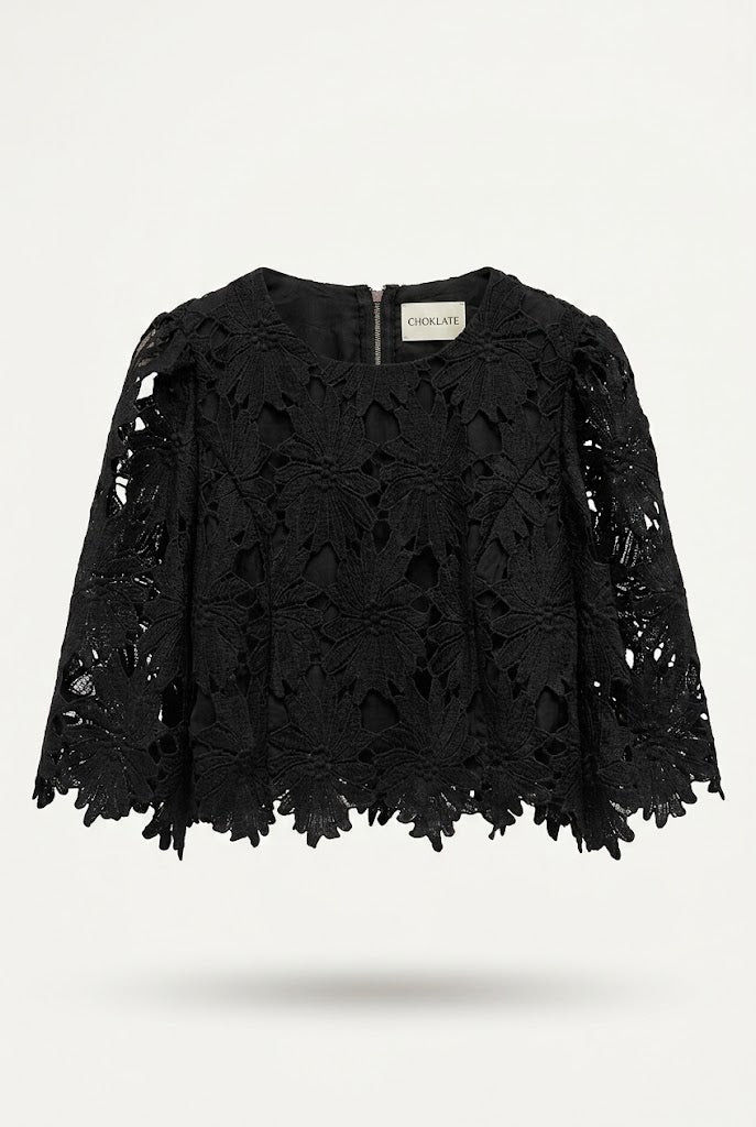 Blouse Chloé dentelle