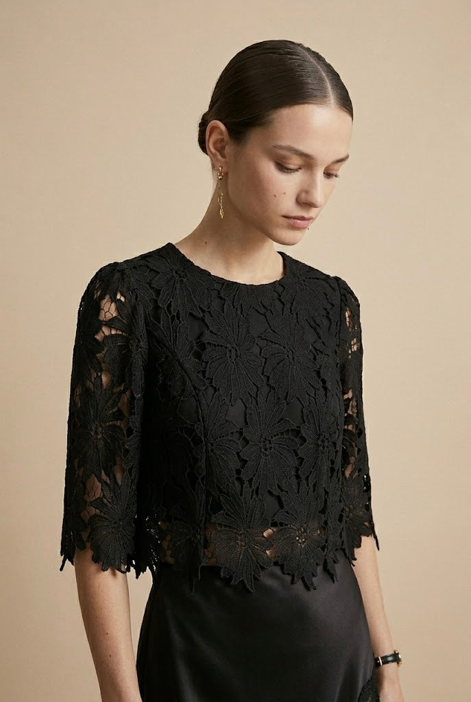 Blouse Chloé dentelle
