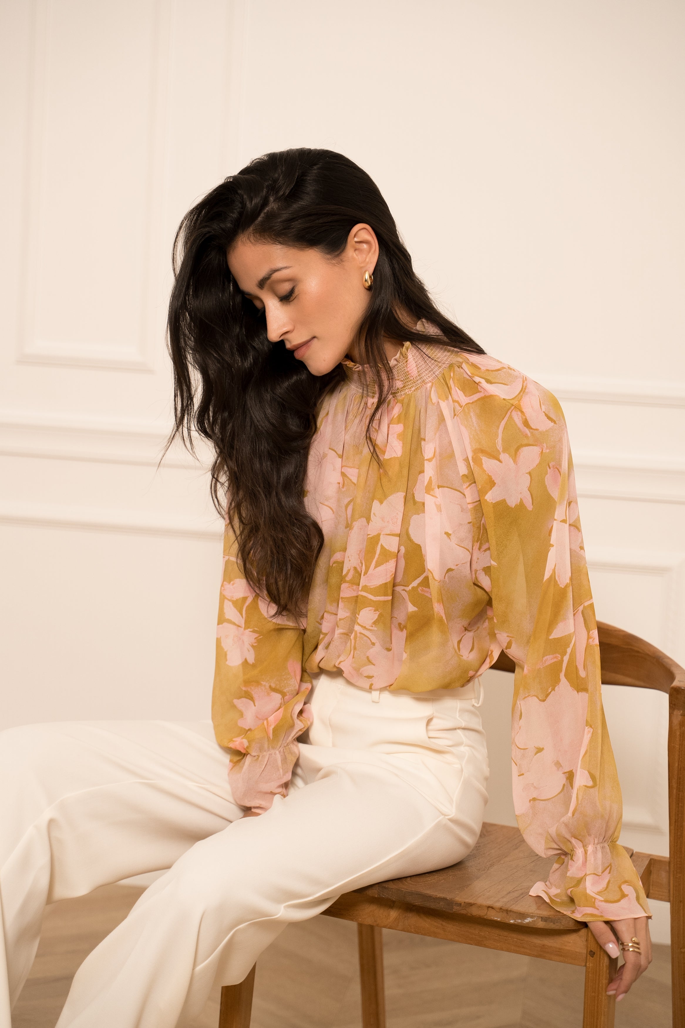 Blouse imprimée Lys