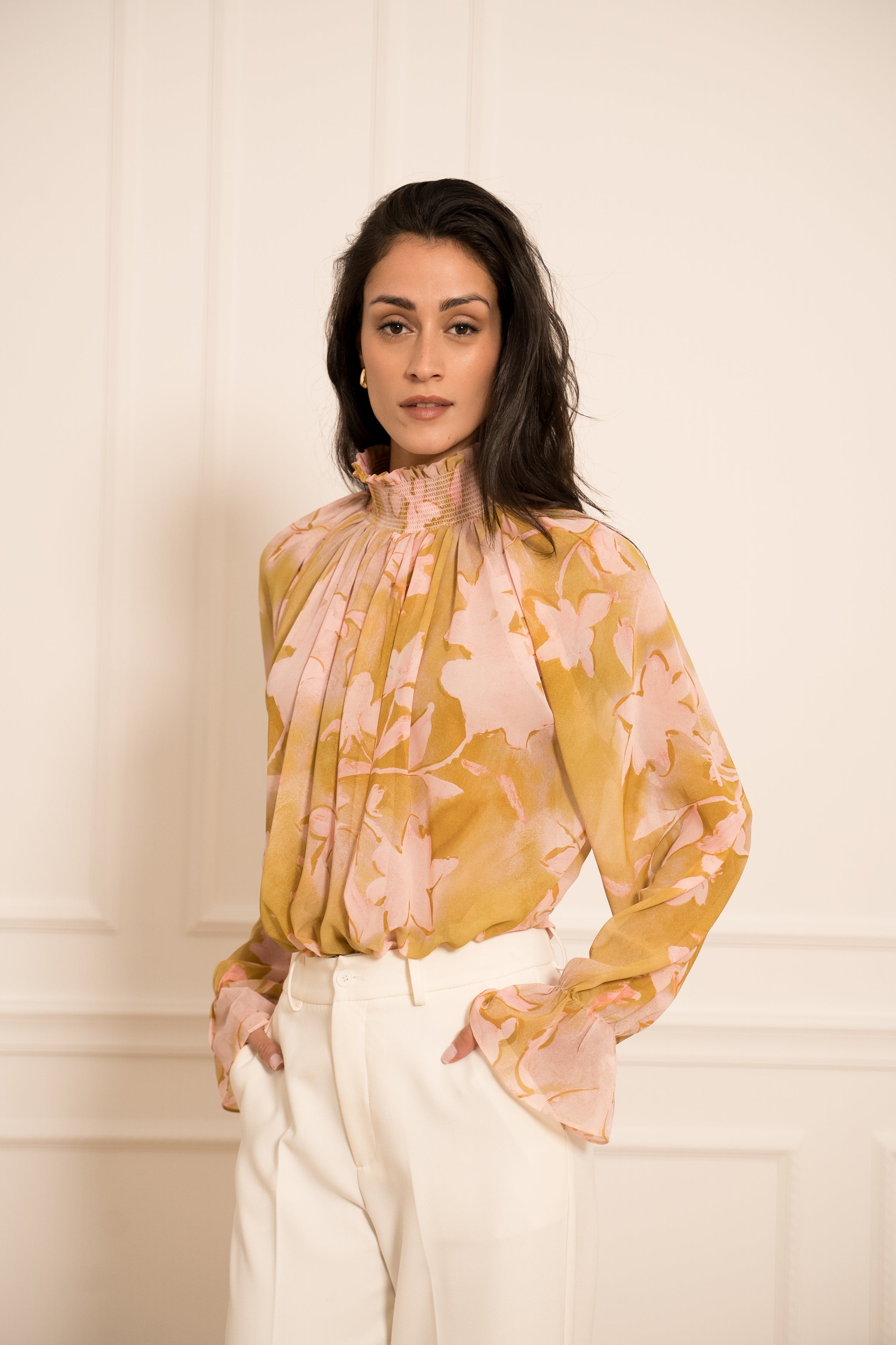 Blouse imprimée Lys