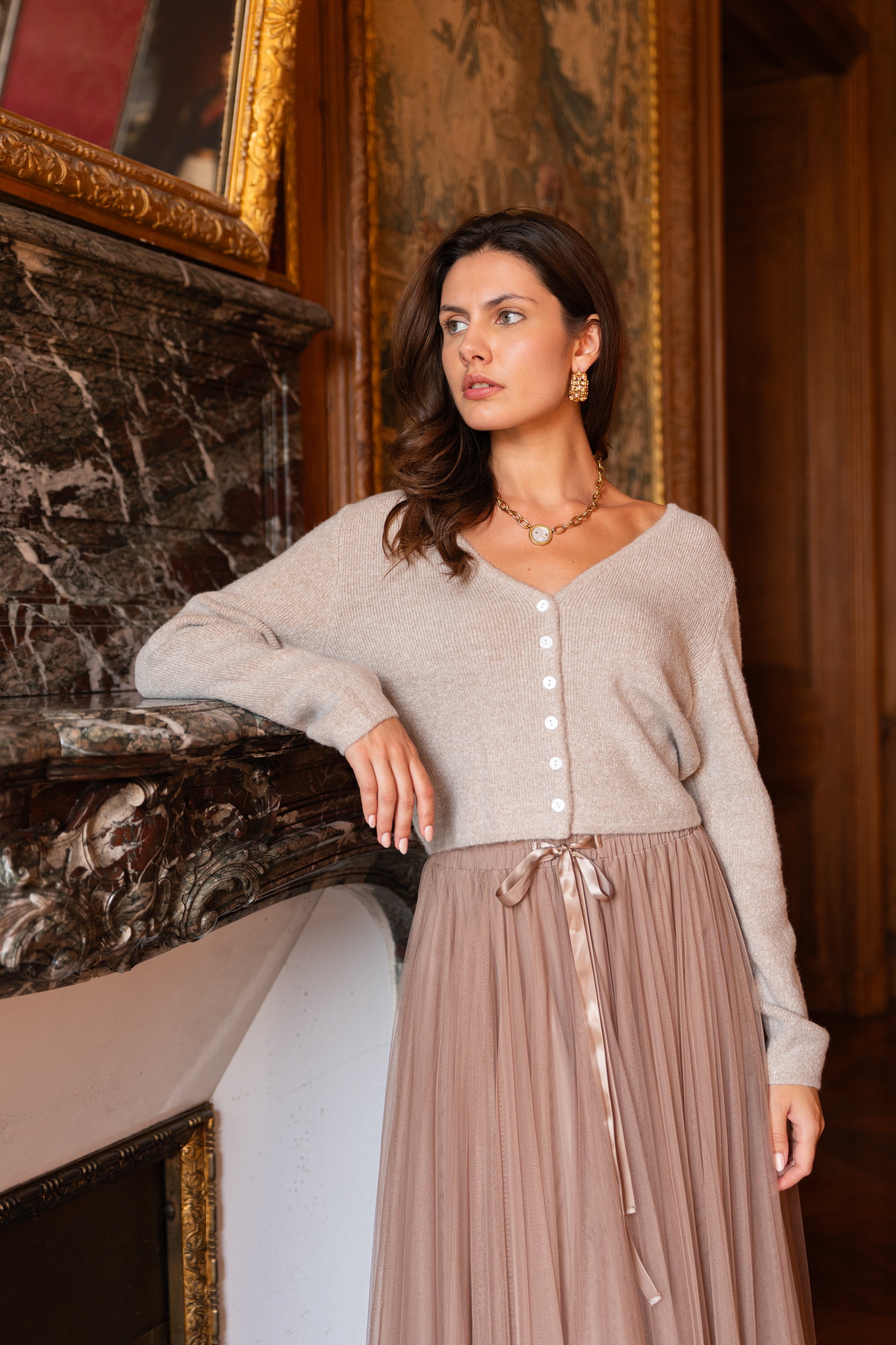 Gilet Molly en maille