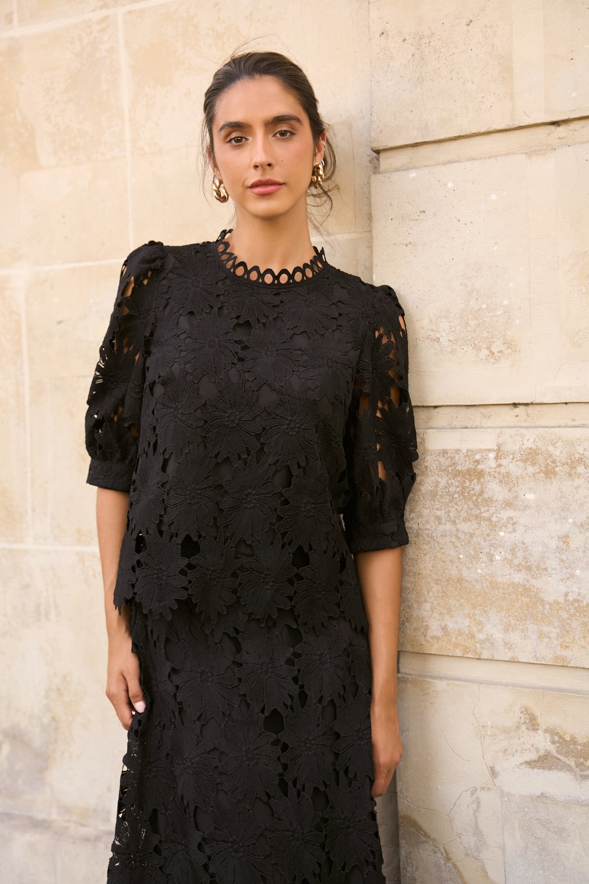 Eléanore lace blouse