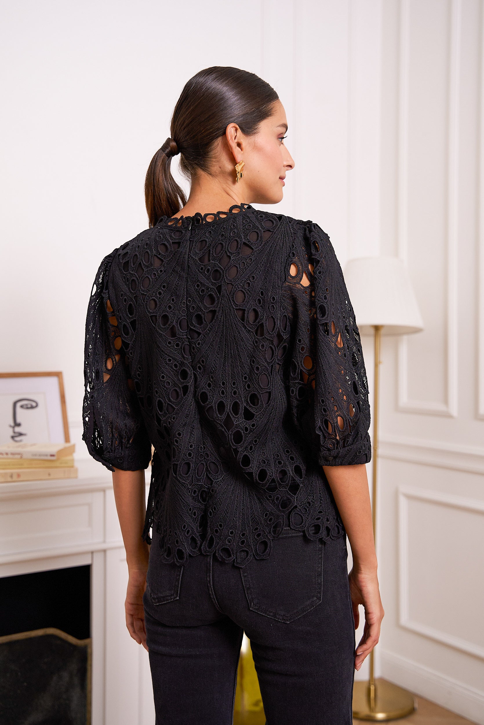 Eléanore lace blouse