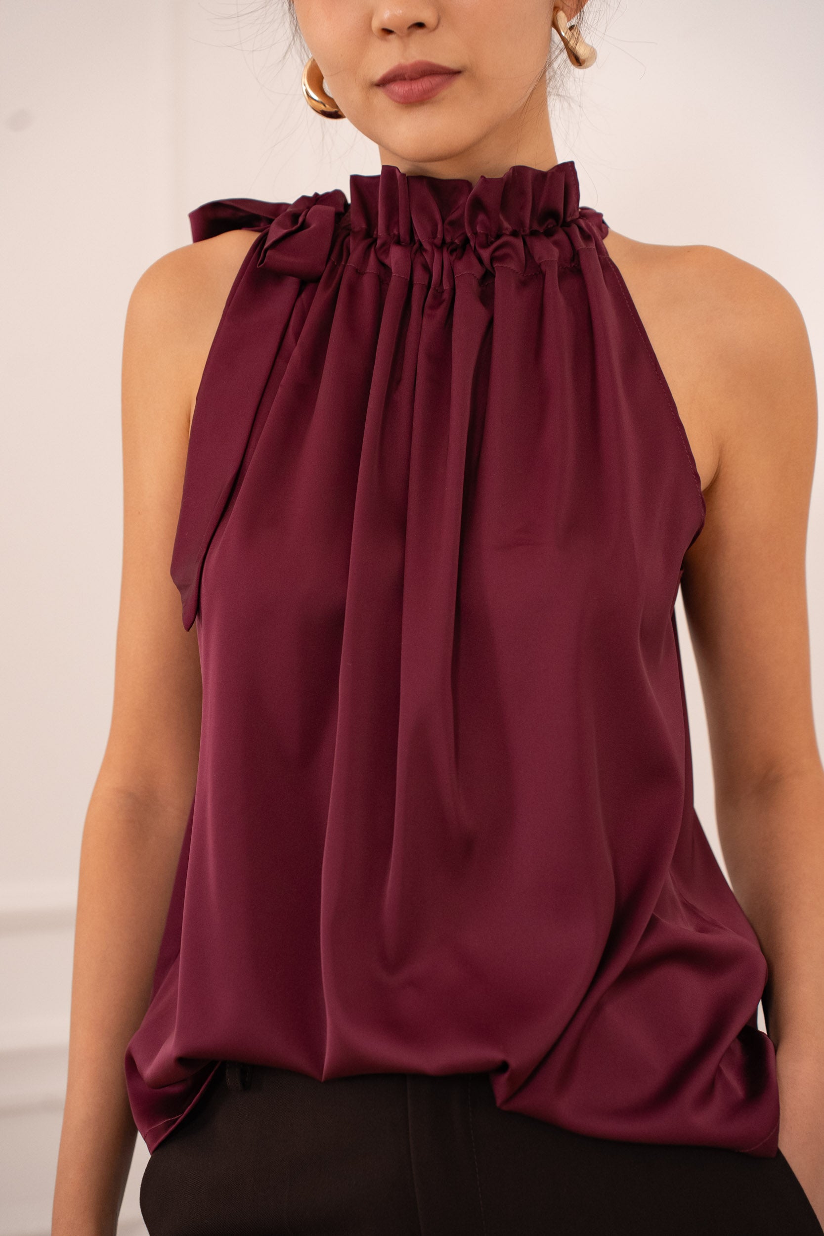 Top satiné Elisabeth