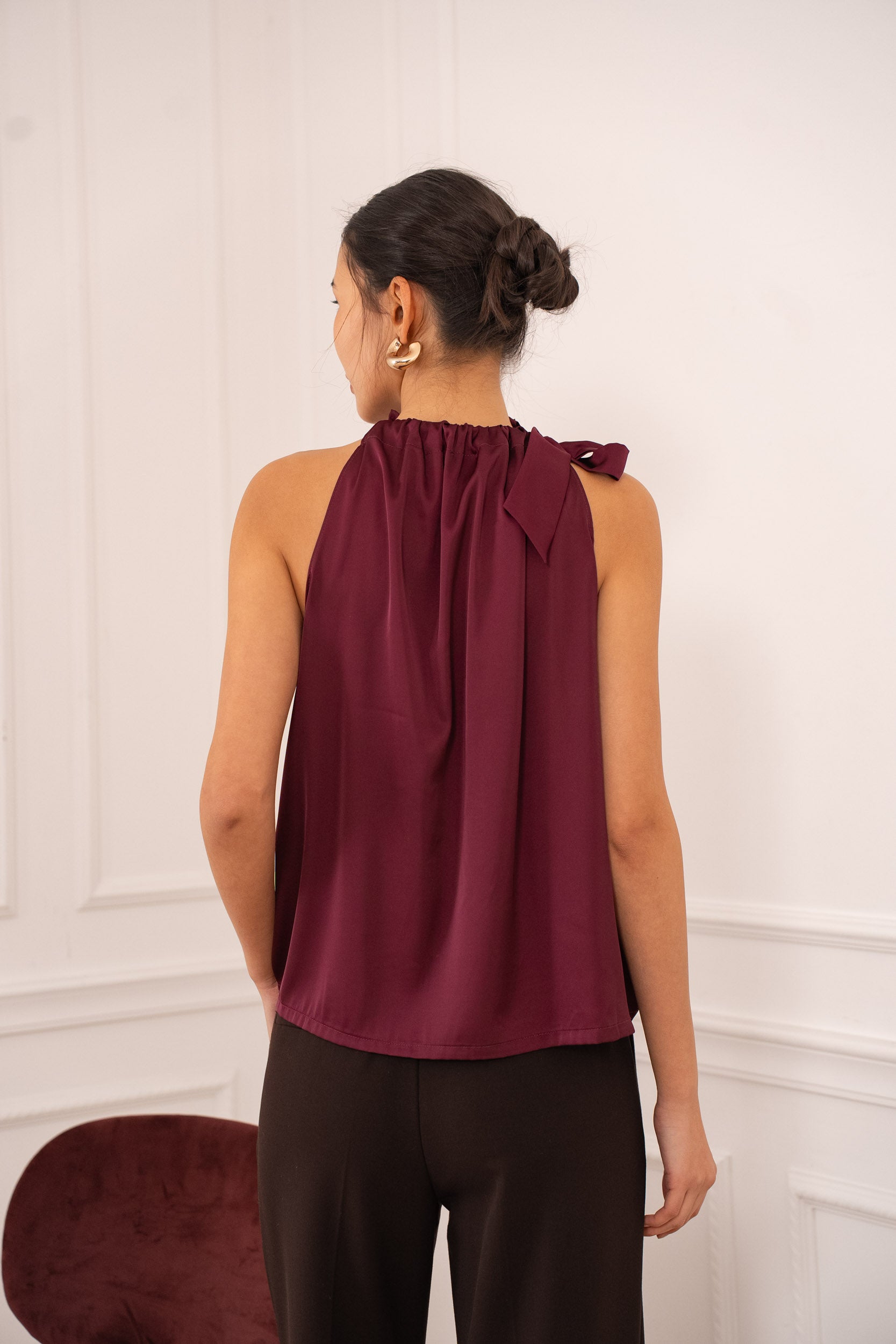 Top satiné Elisabeth