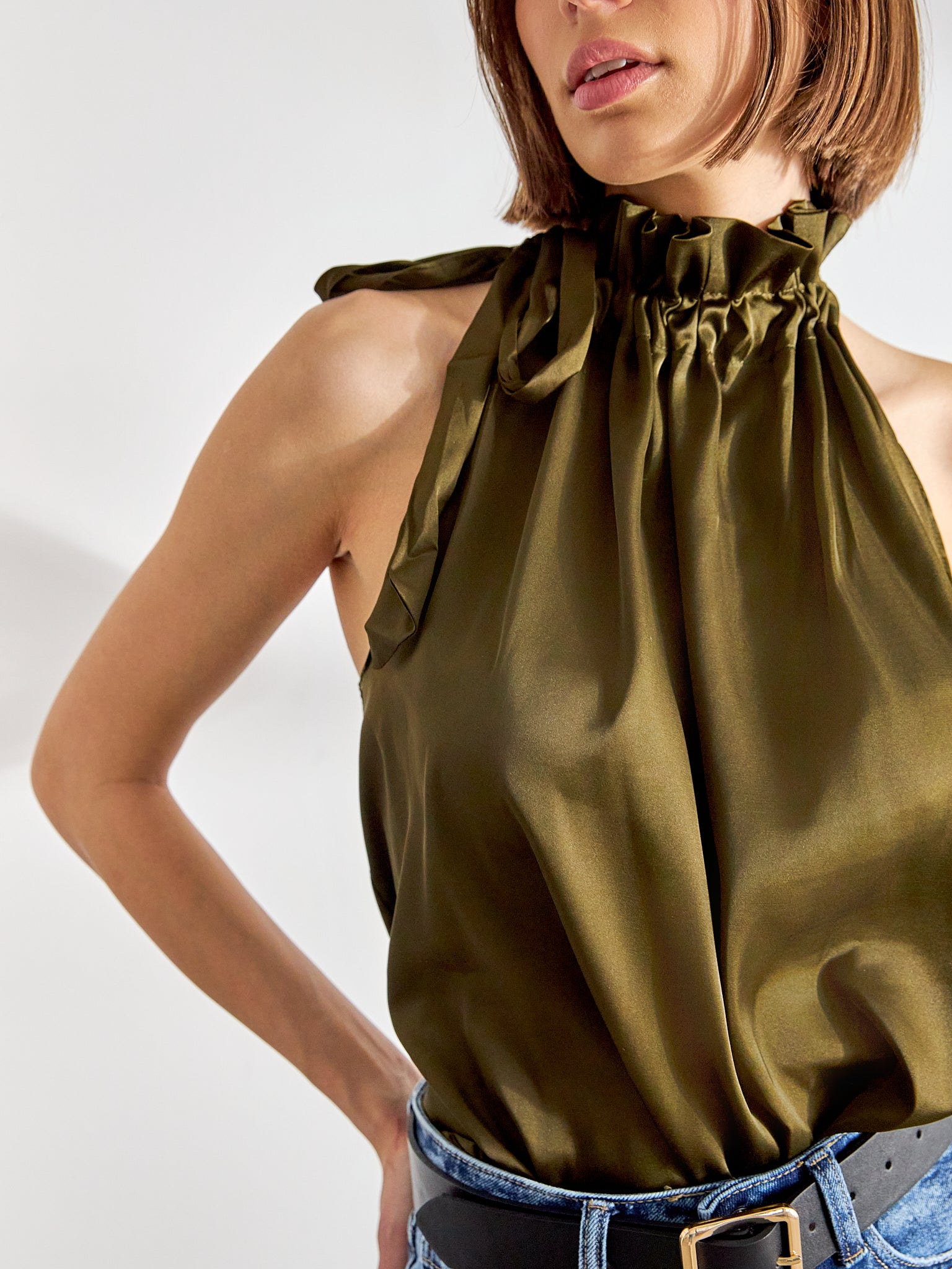 Top satiné Elisabeth