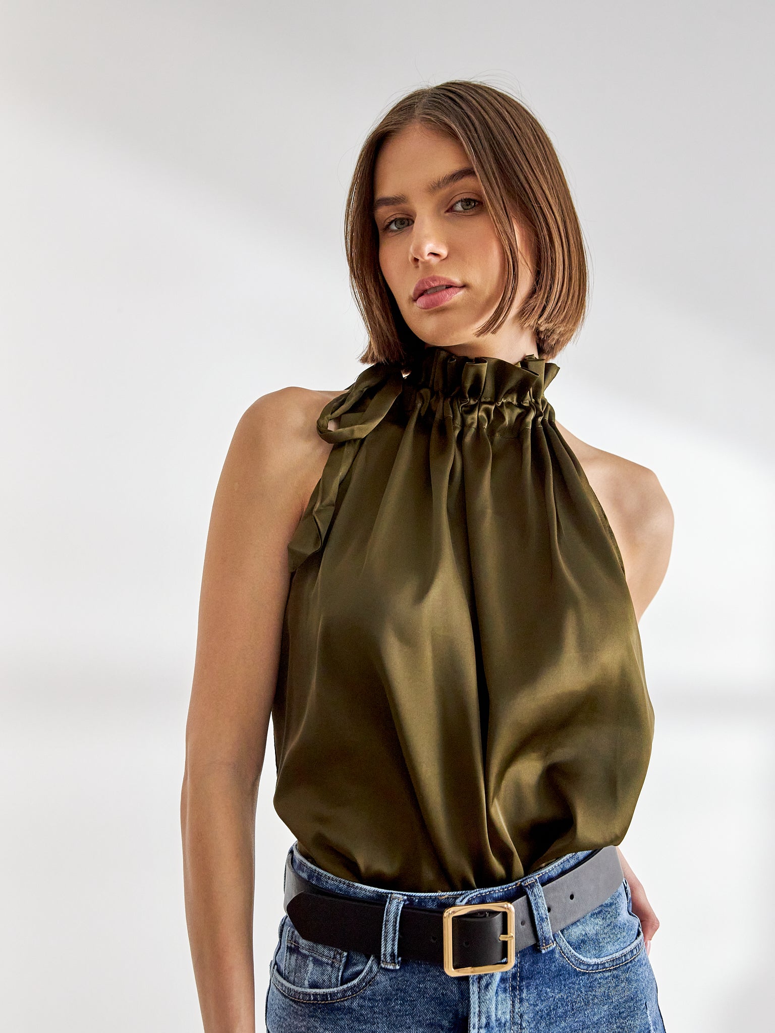 Top satiné Elisabeth