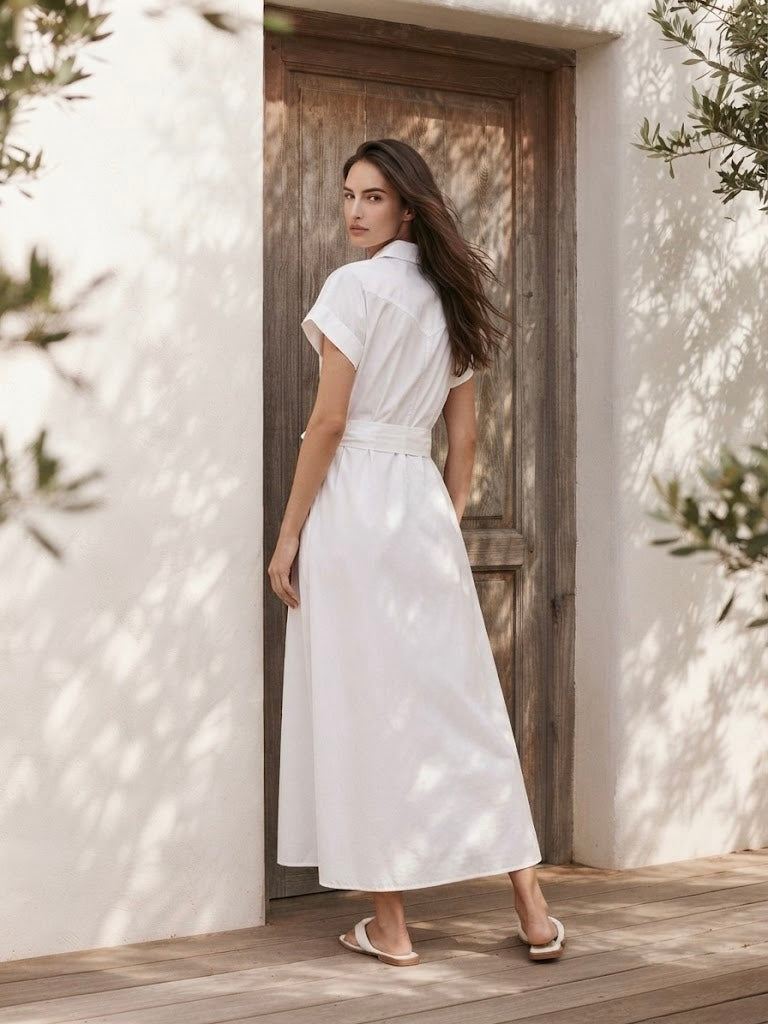 Robe chemise Margot coton