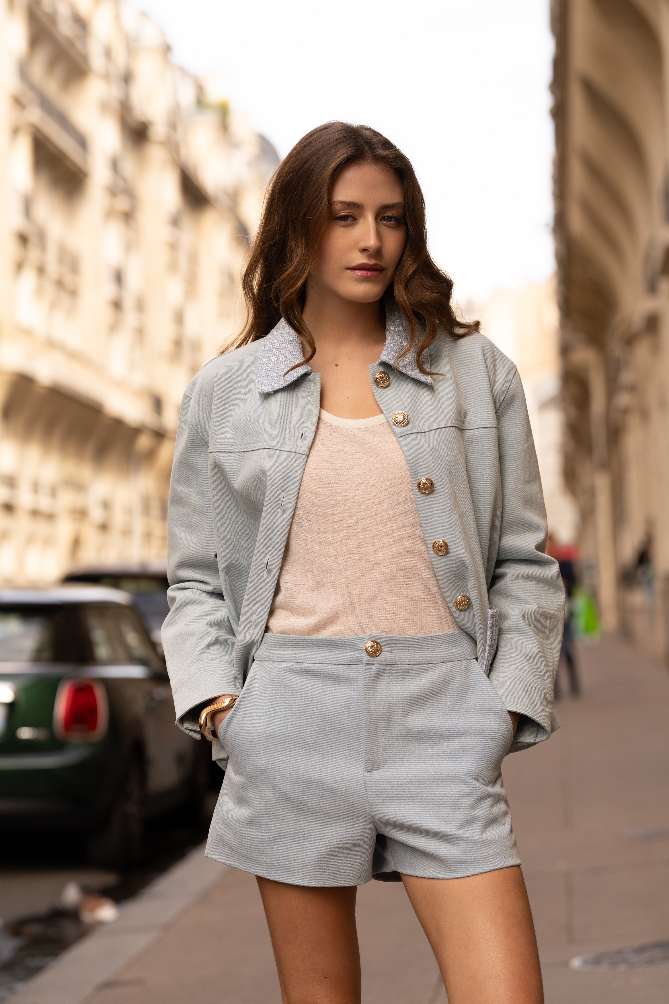 Short Thesse en denim