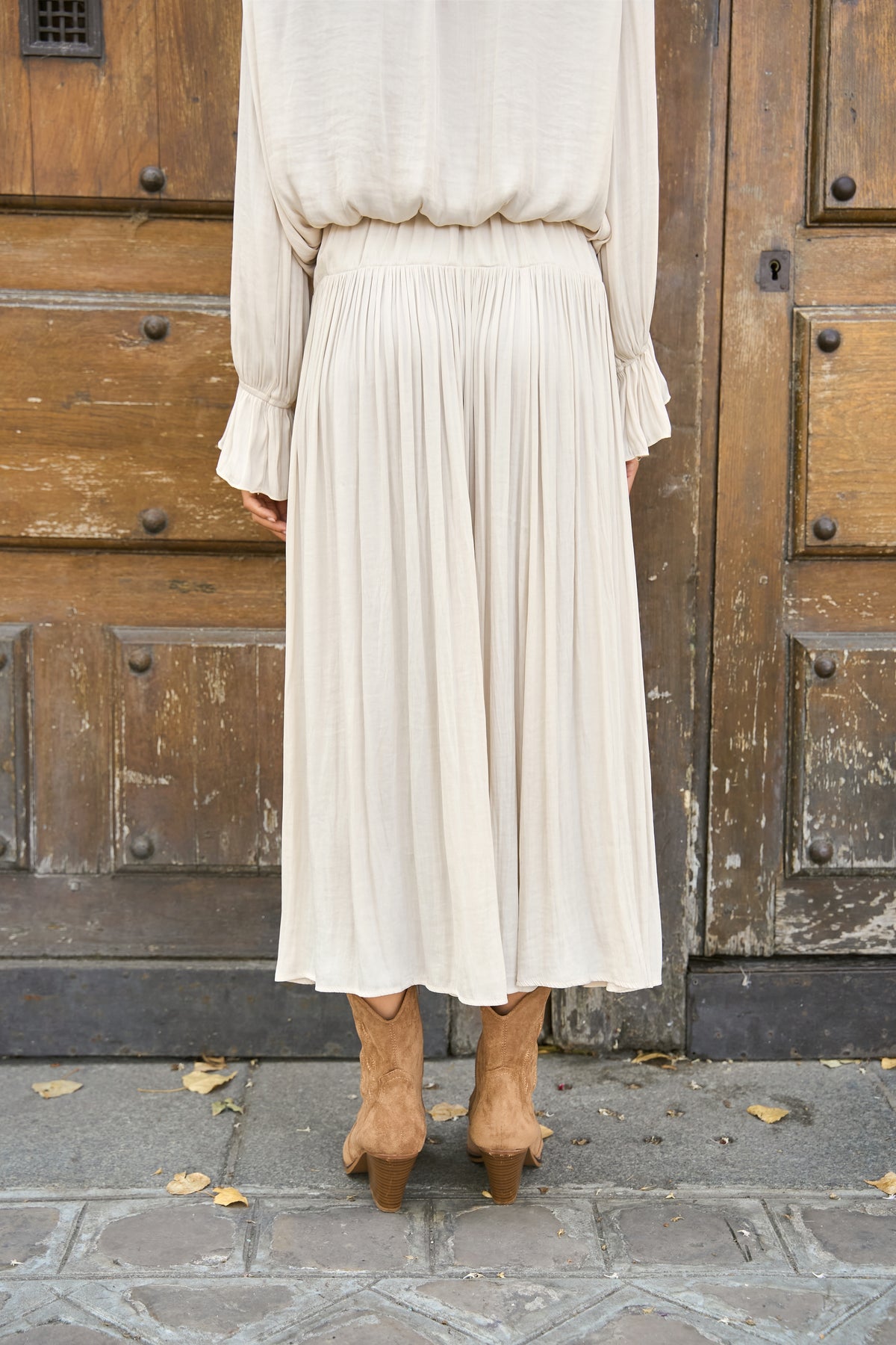Ariane turtleneck lace blouse