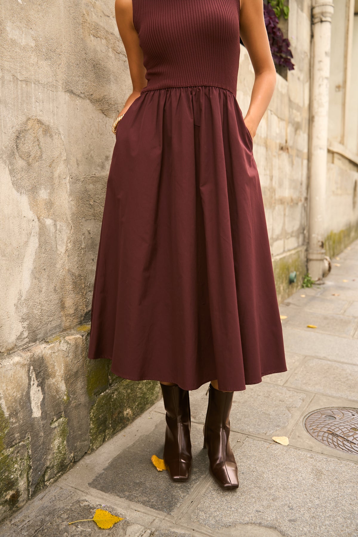Sonia cotton skater dress