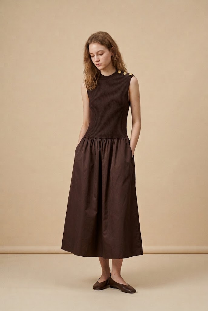 Sonia cotton skater dress