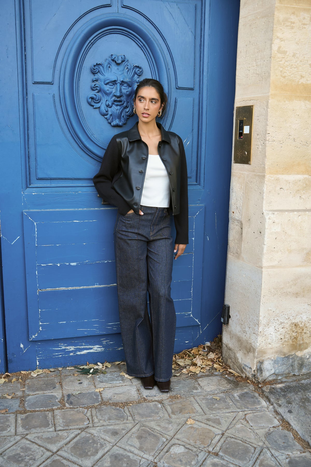 Veste bi-matière Gaëlle