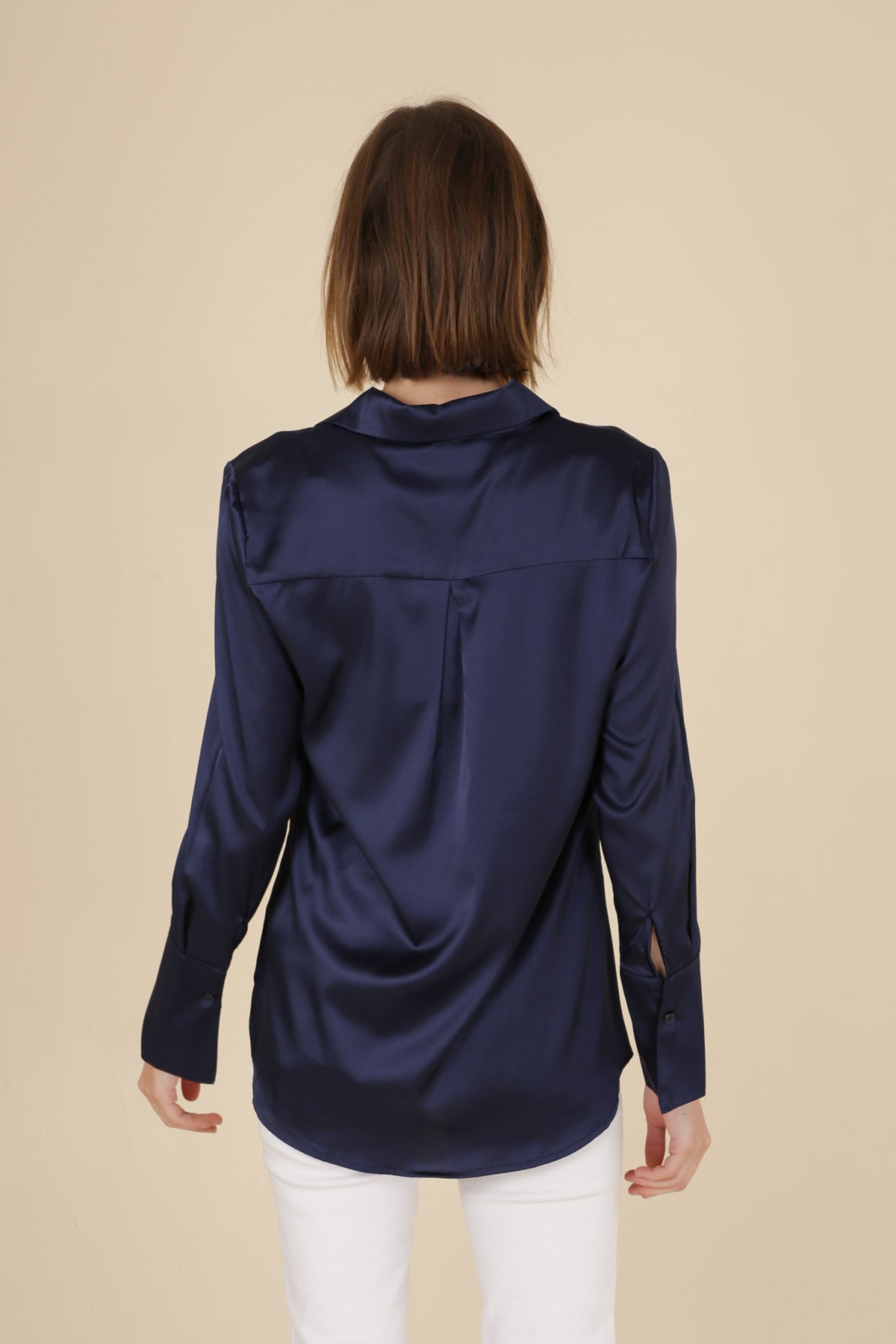 Lea satin shirt