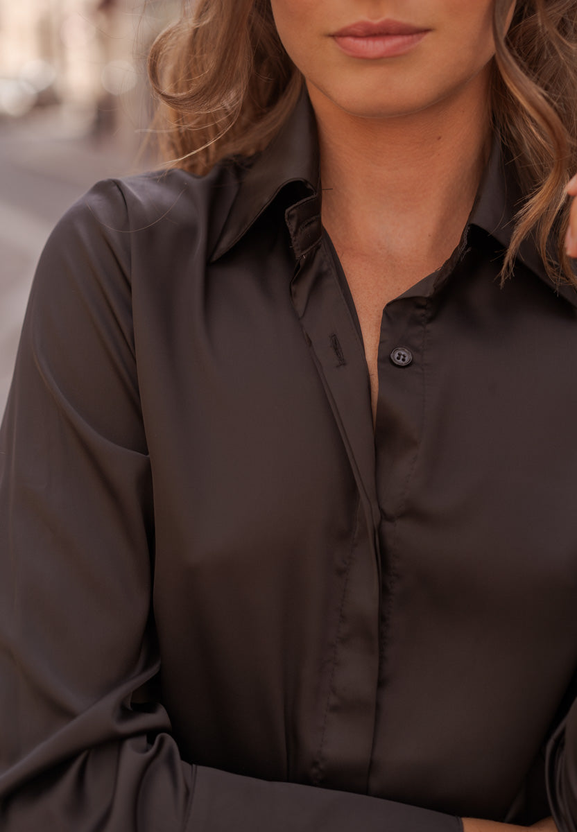 Chemise Léa en satin