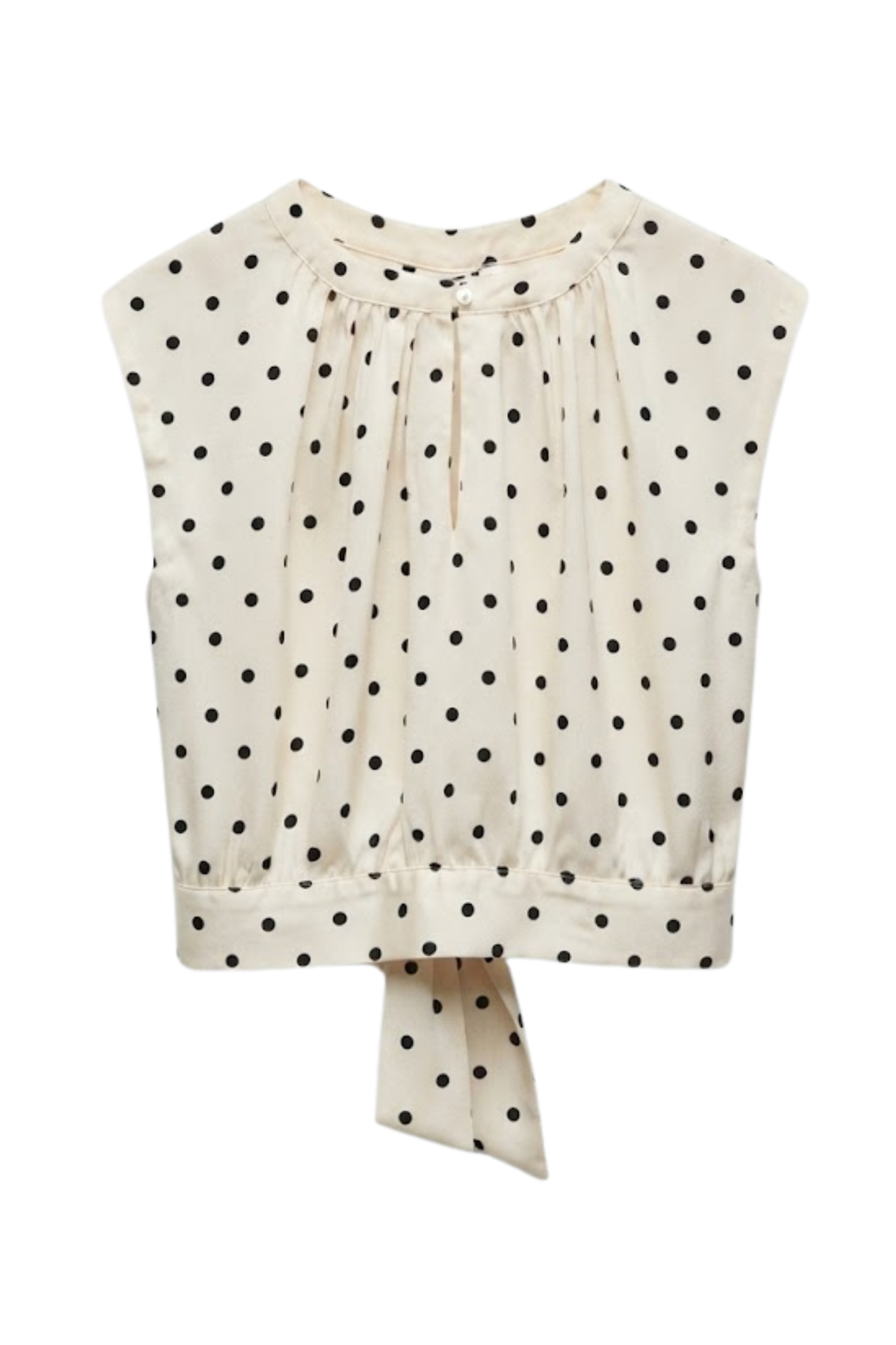 Maguie Silky Crop Top
