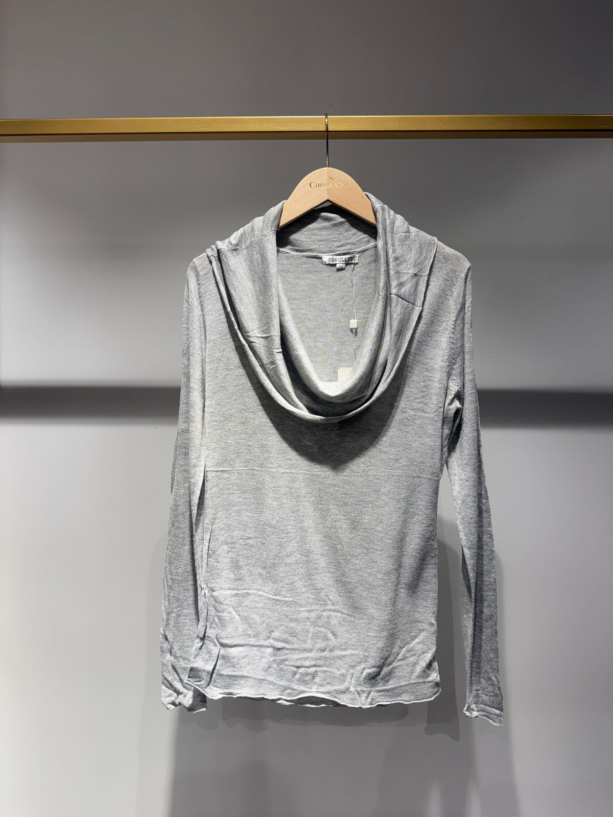 Pull Jamie en maille col foulard