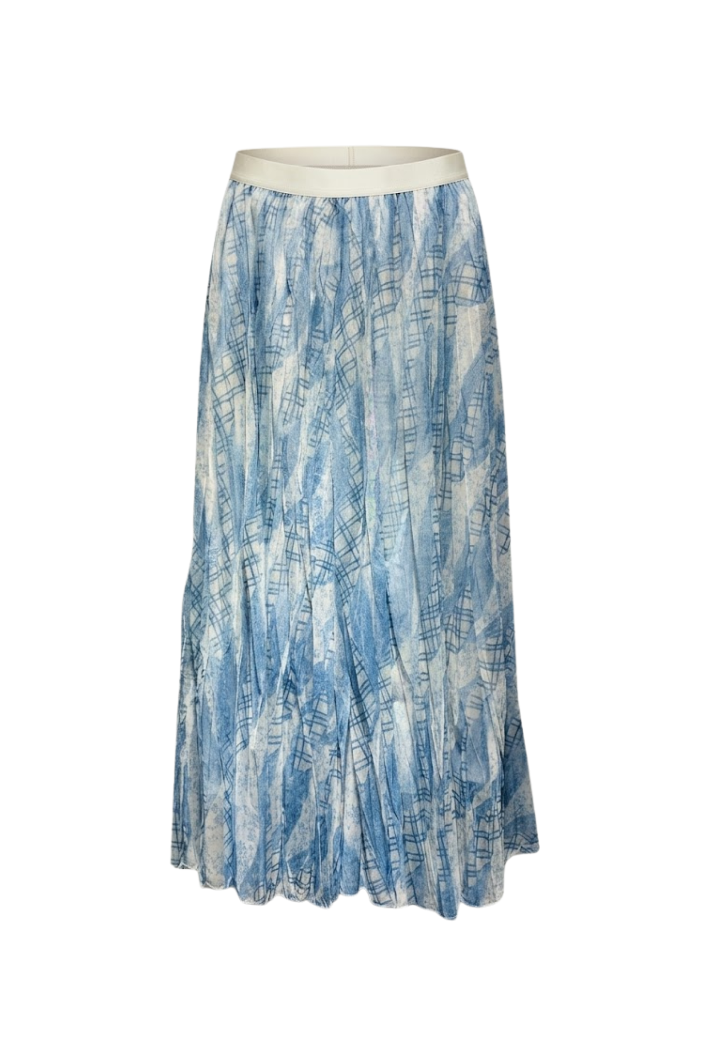 Jupe Vérone tulle imprimé carreaux