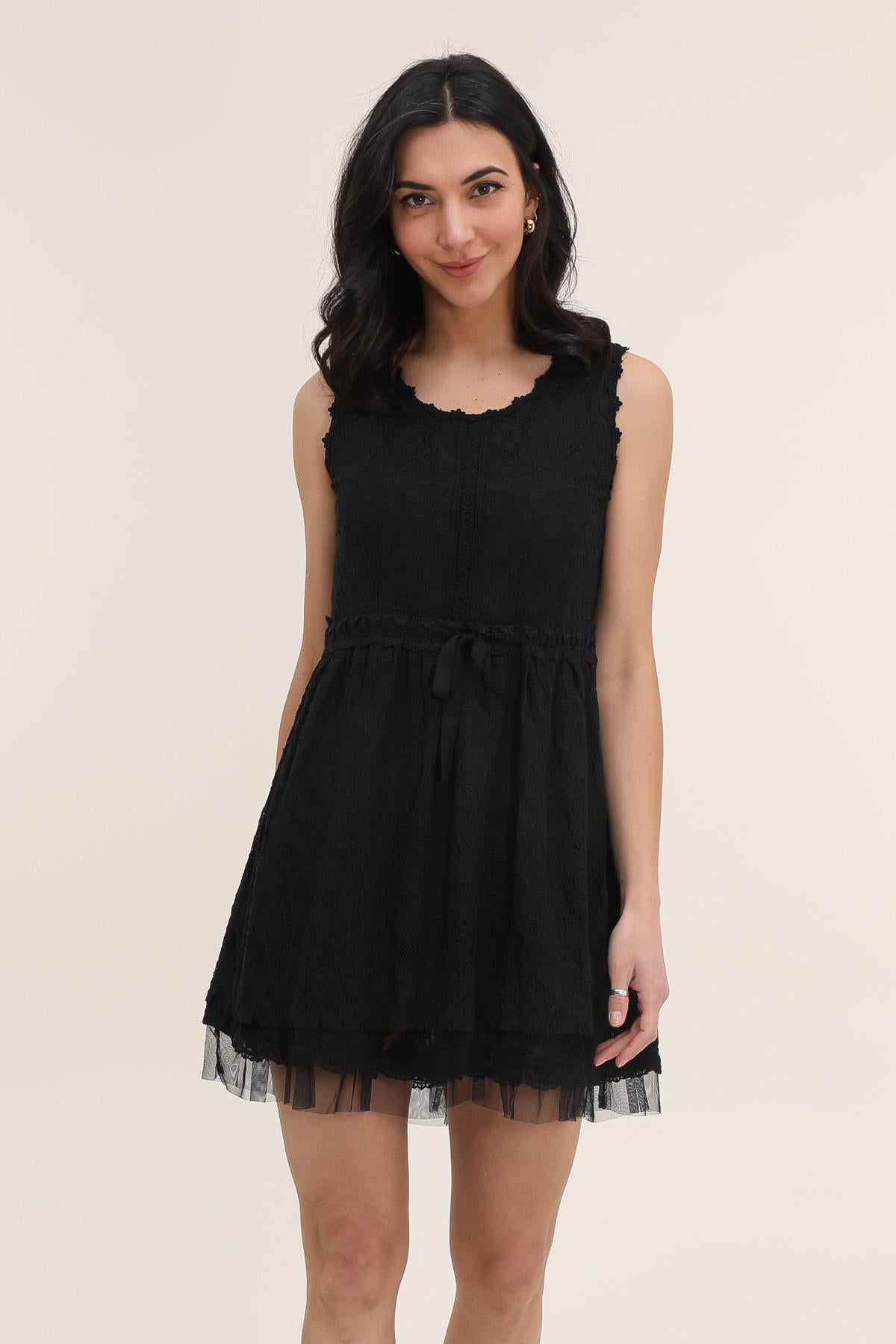Sonia lace skater dress