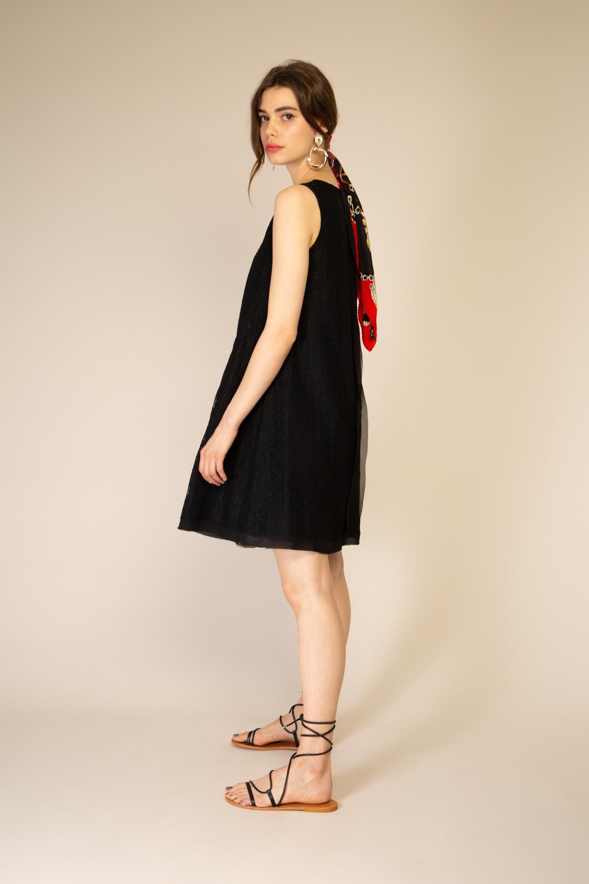 Sonia lace skater dress