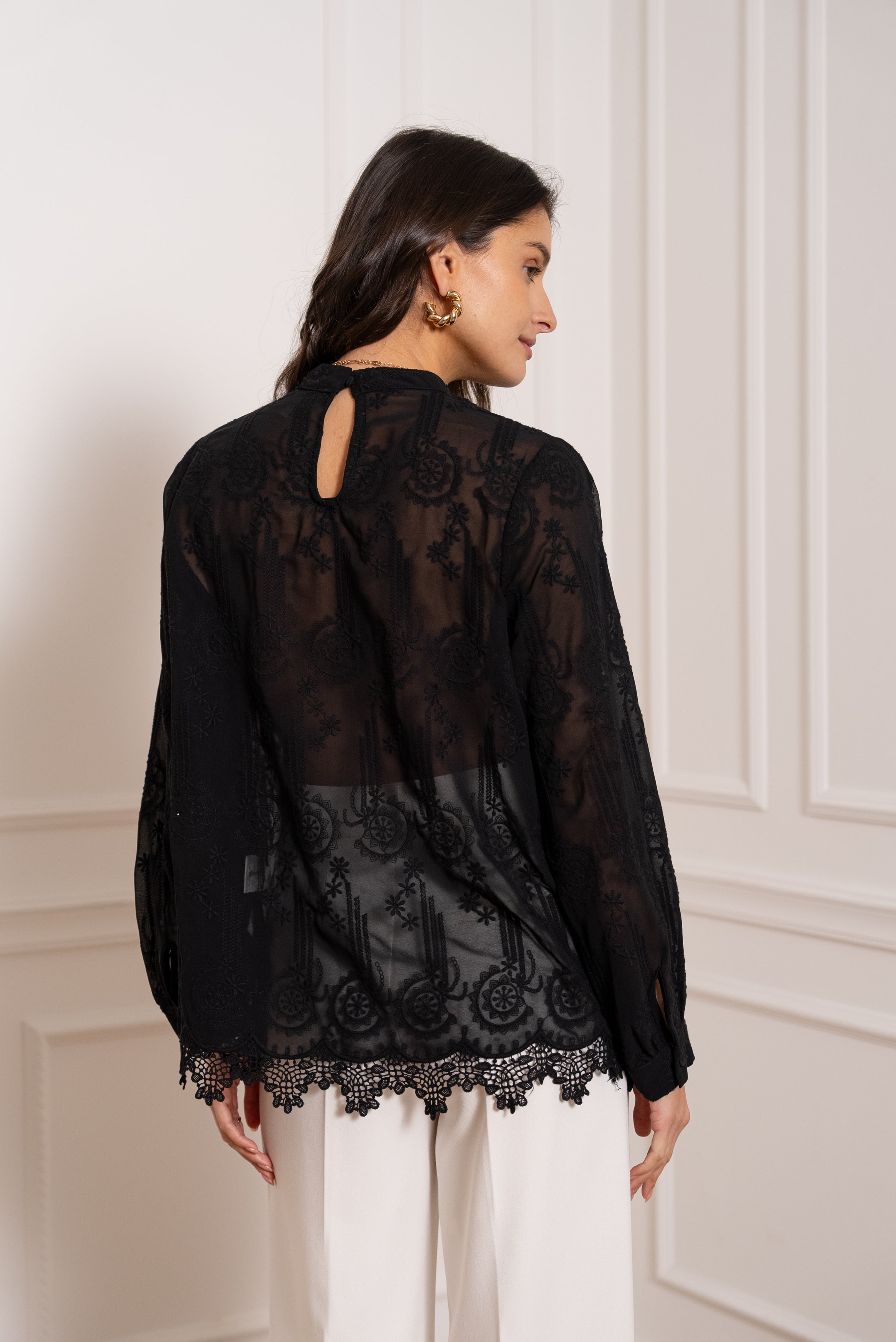 Blouse Louise broderie anglaise