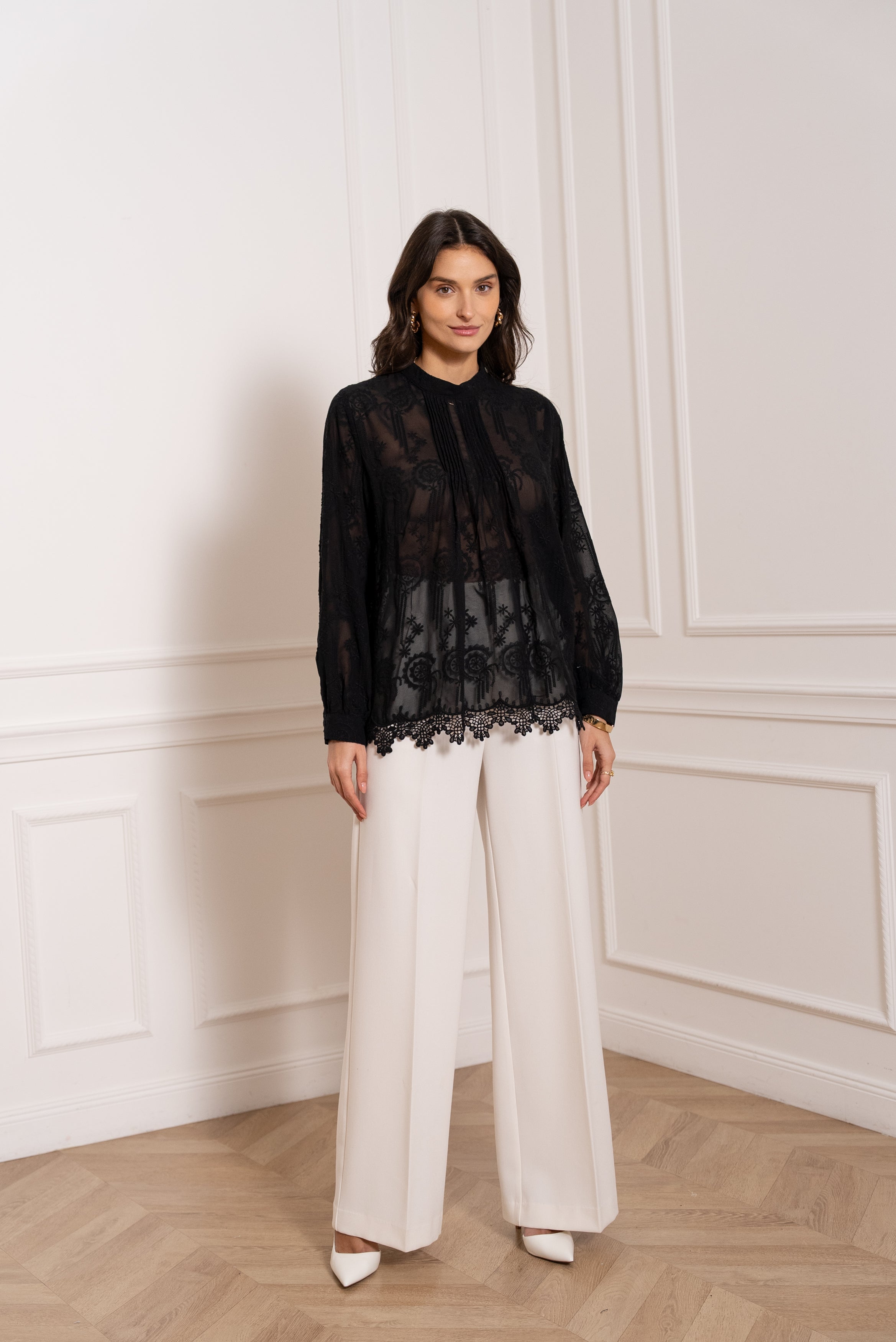 Blouse Louise broderie anglaise