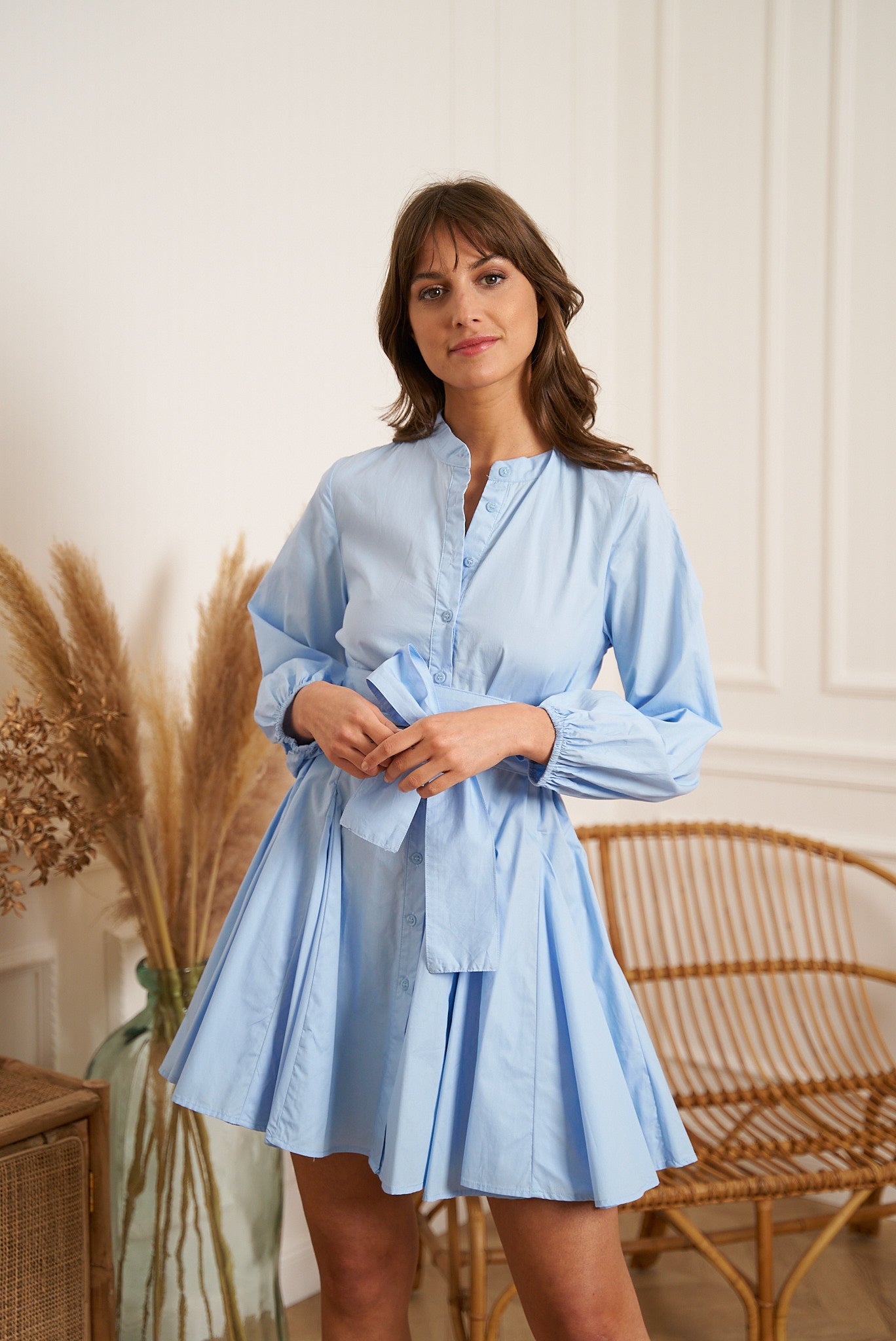 Sonia cotton skater dress 