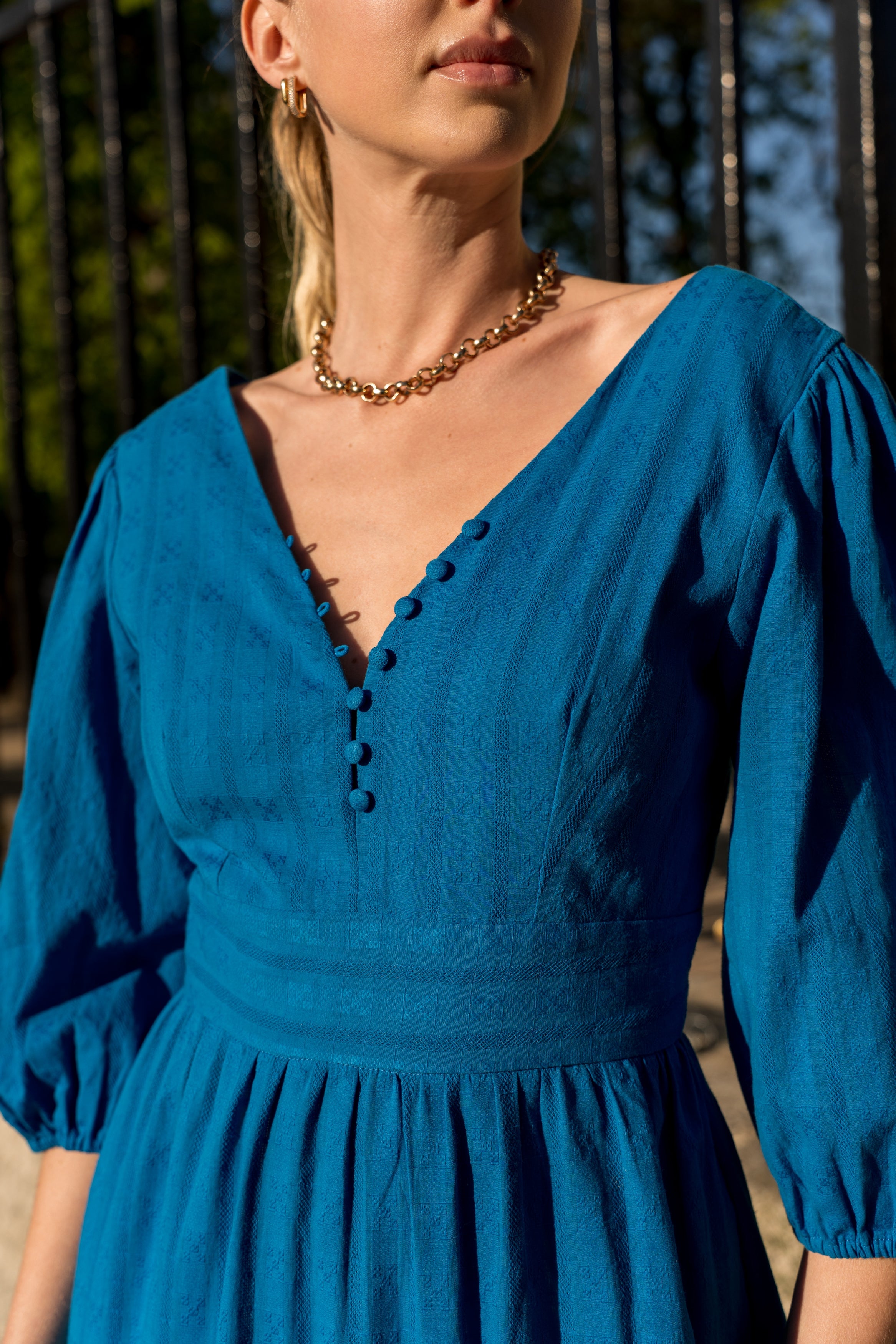 Short silk printed Saint-Tropez dress