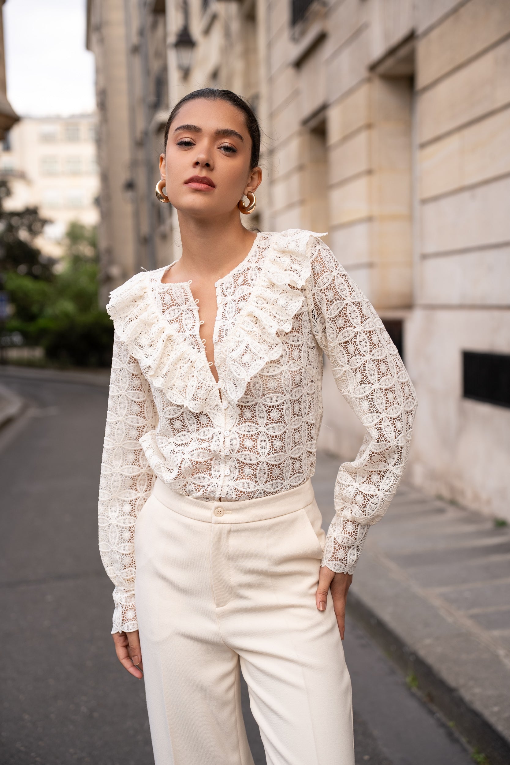 Shiny lurex tank top 