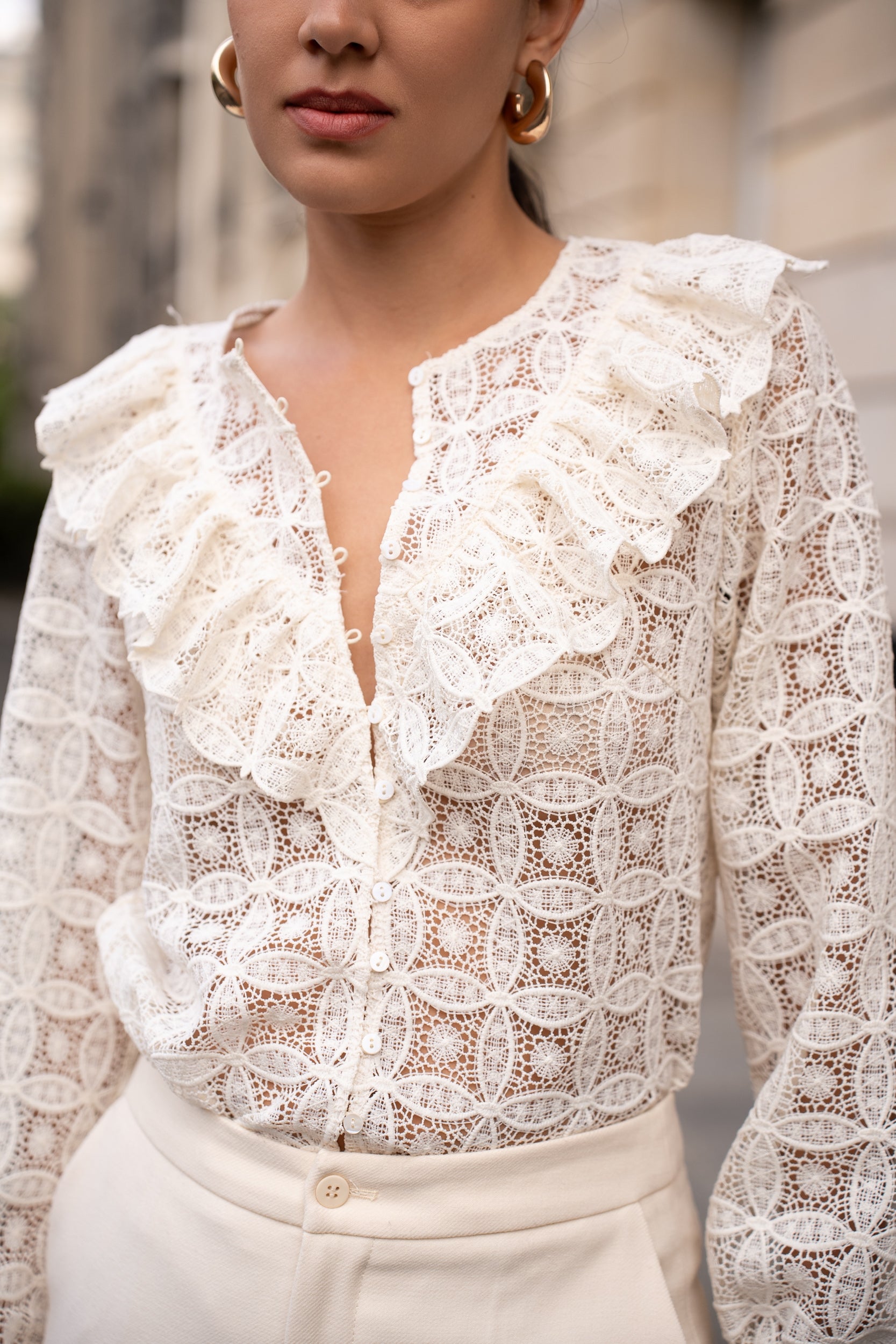 Shiny lurex tank top 