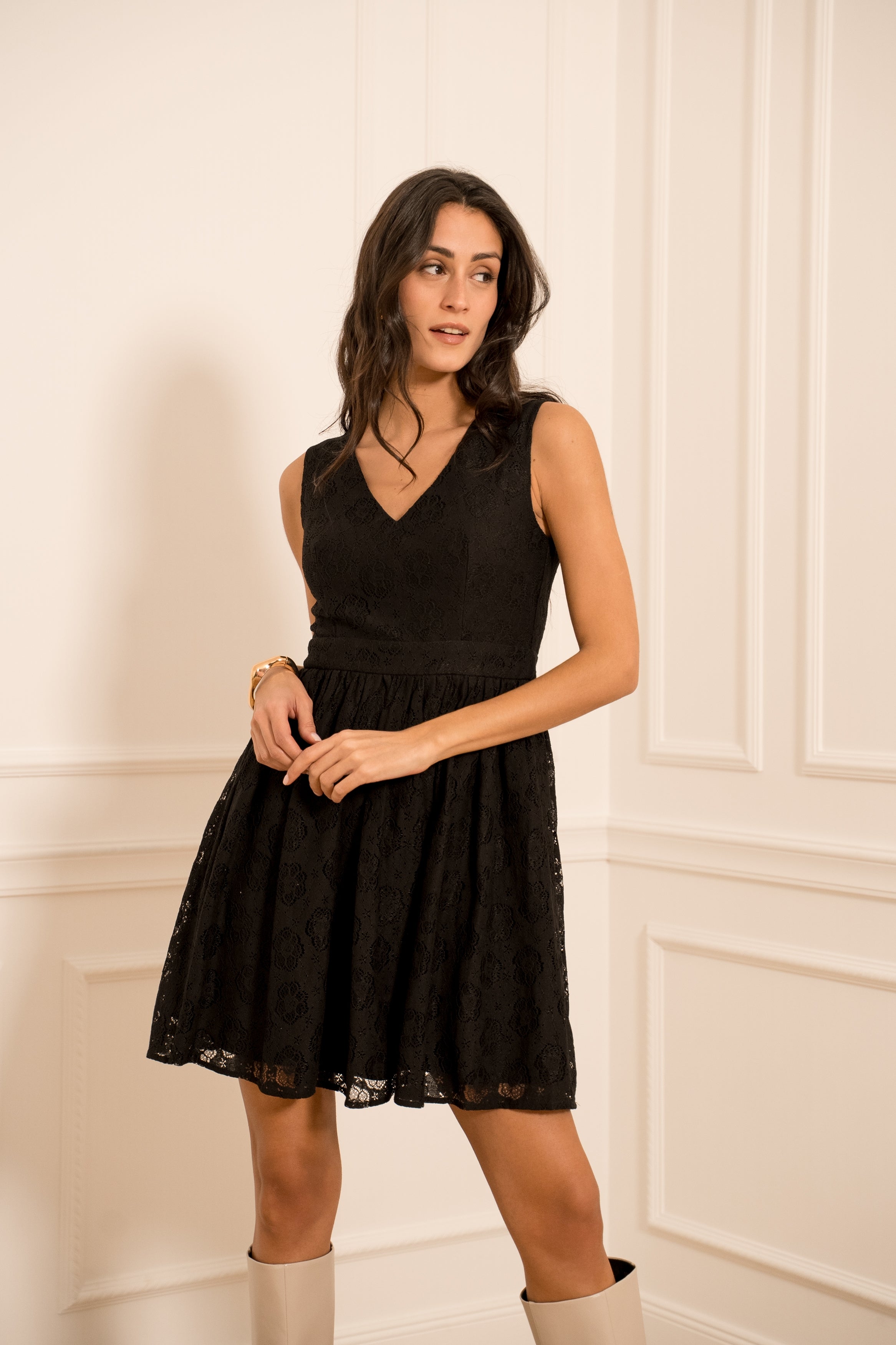 Sonia cotton skater dress 