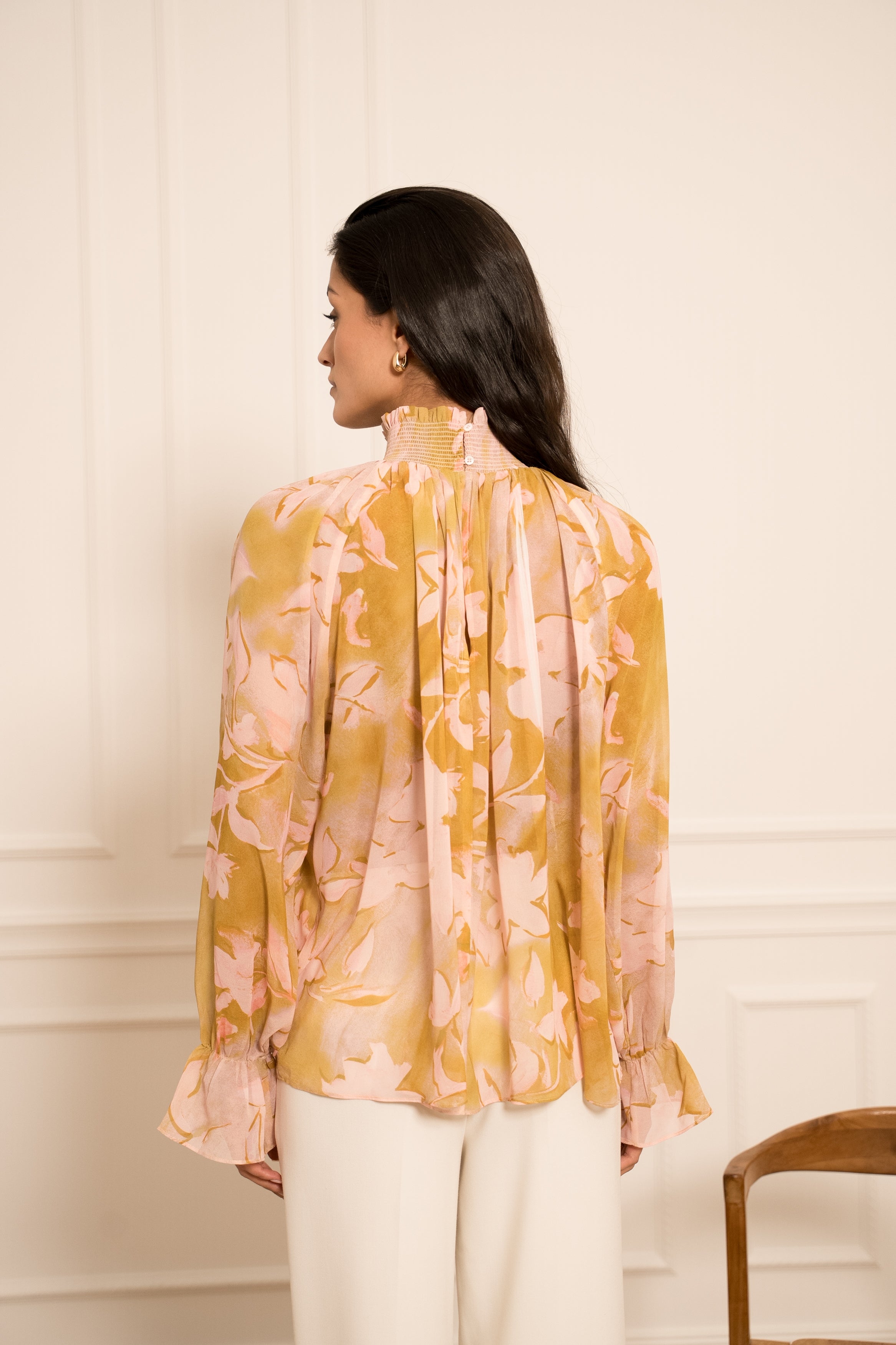 Blouse imprimée Lys