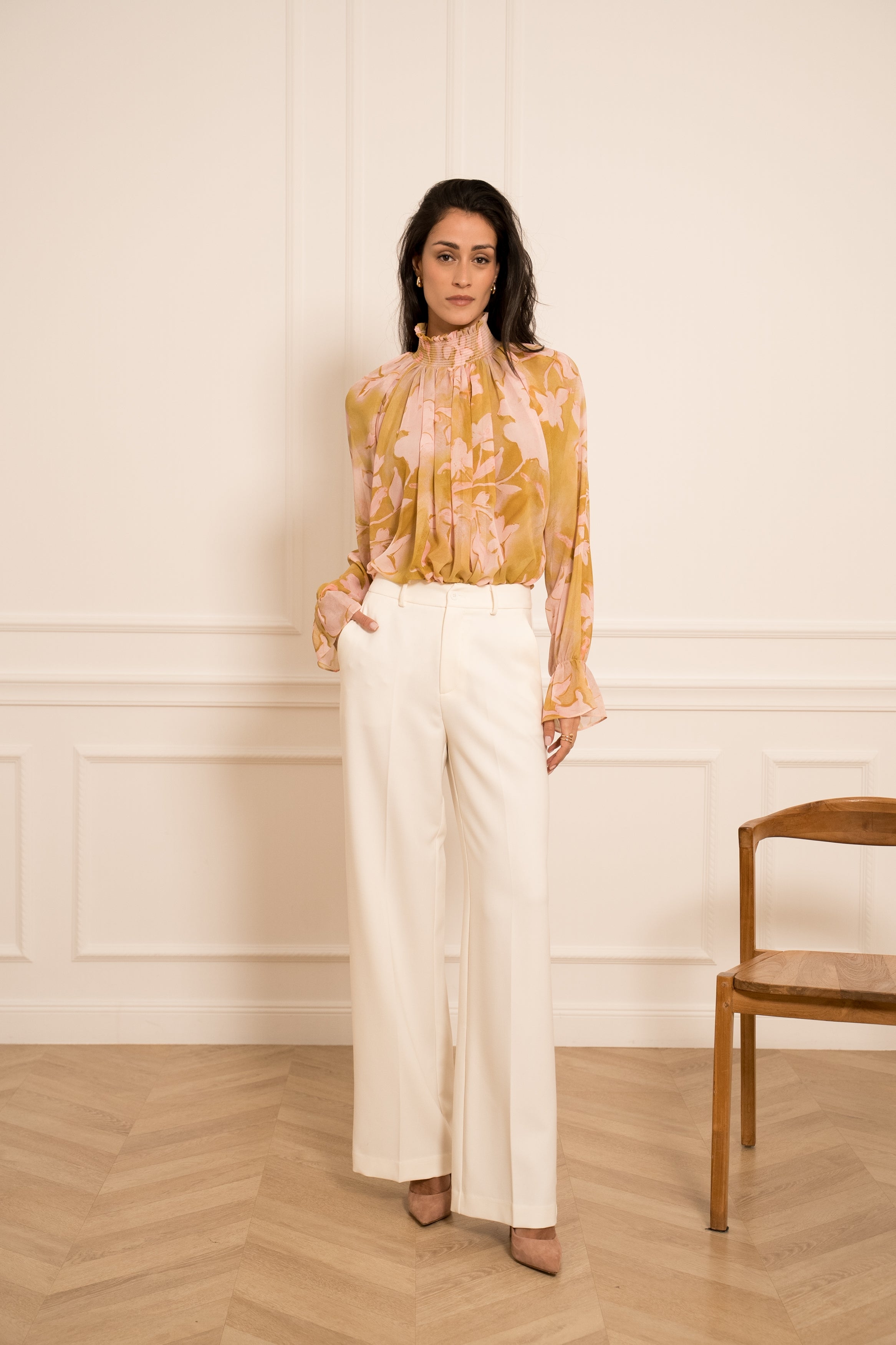 Blouse imprimée Lys