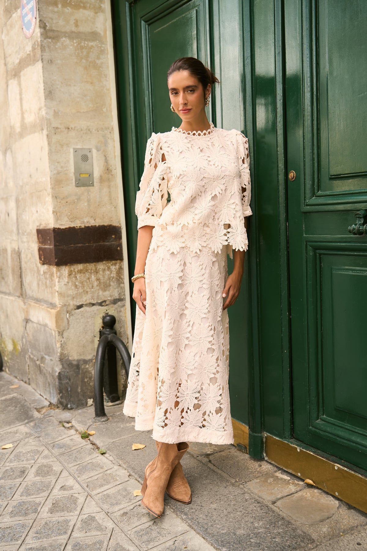 Eléanore lace blouse