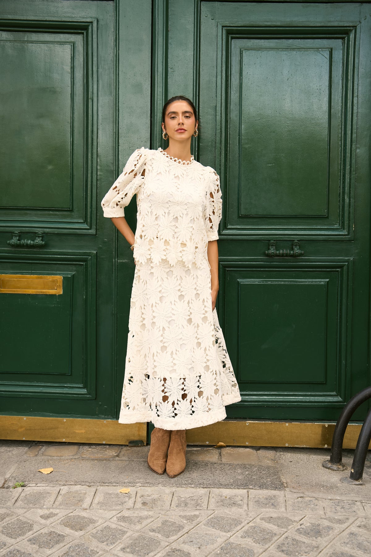 Eléanore lace blouse