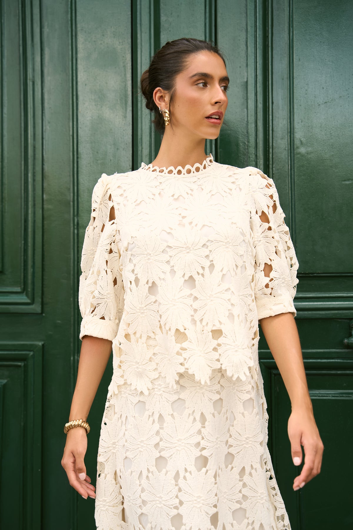 Eléanore lace blouse