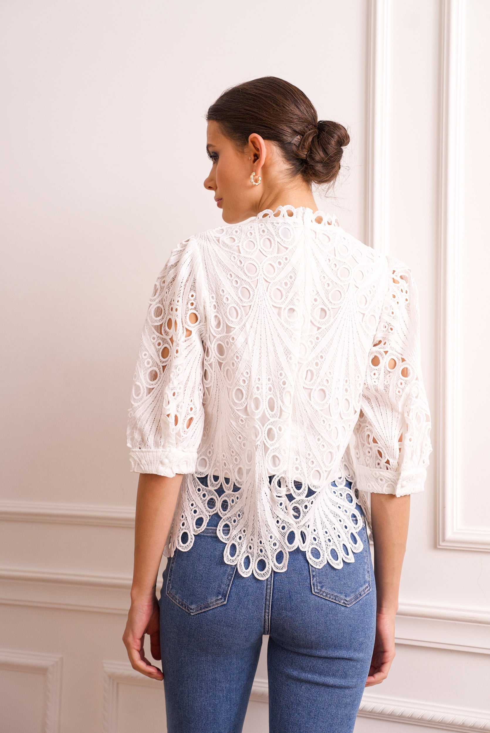 Eléanore lace blouse