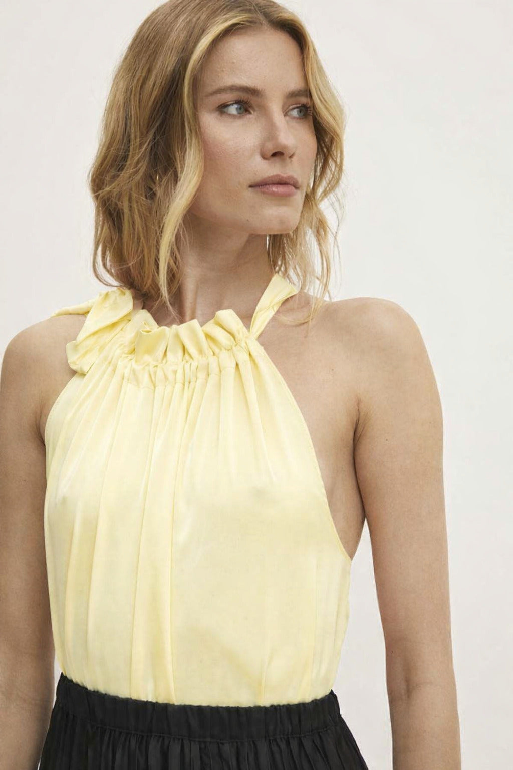 Elisabeth satin top