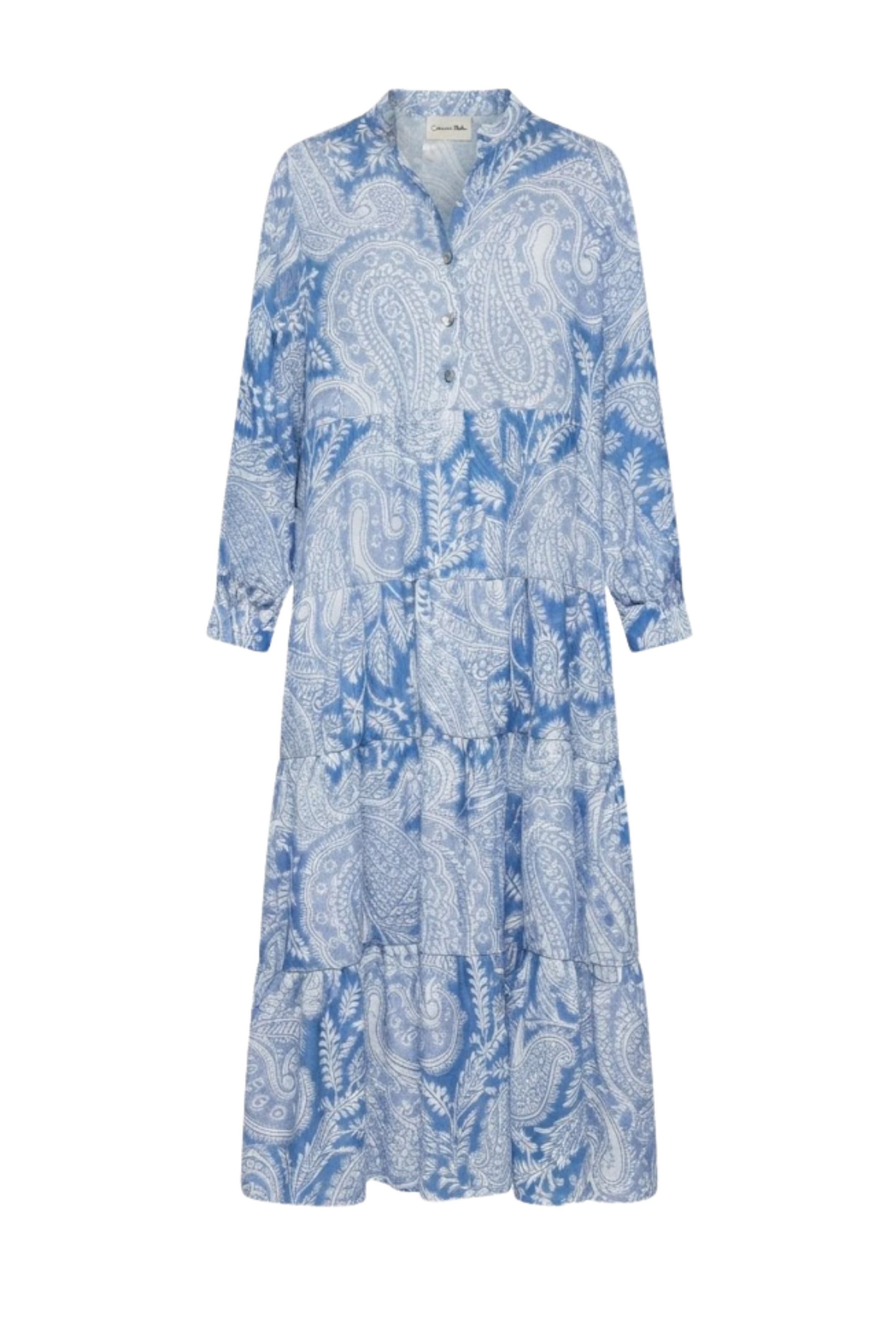 Robe longue imprimée fleurie Marbella